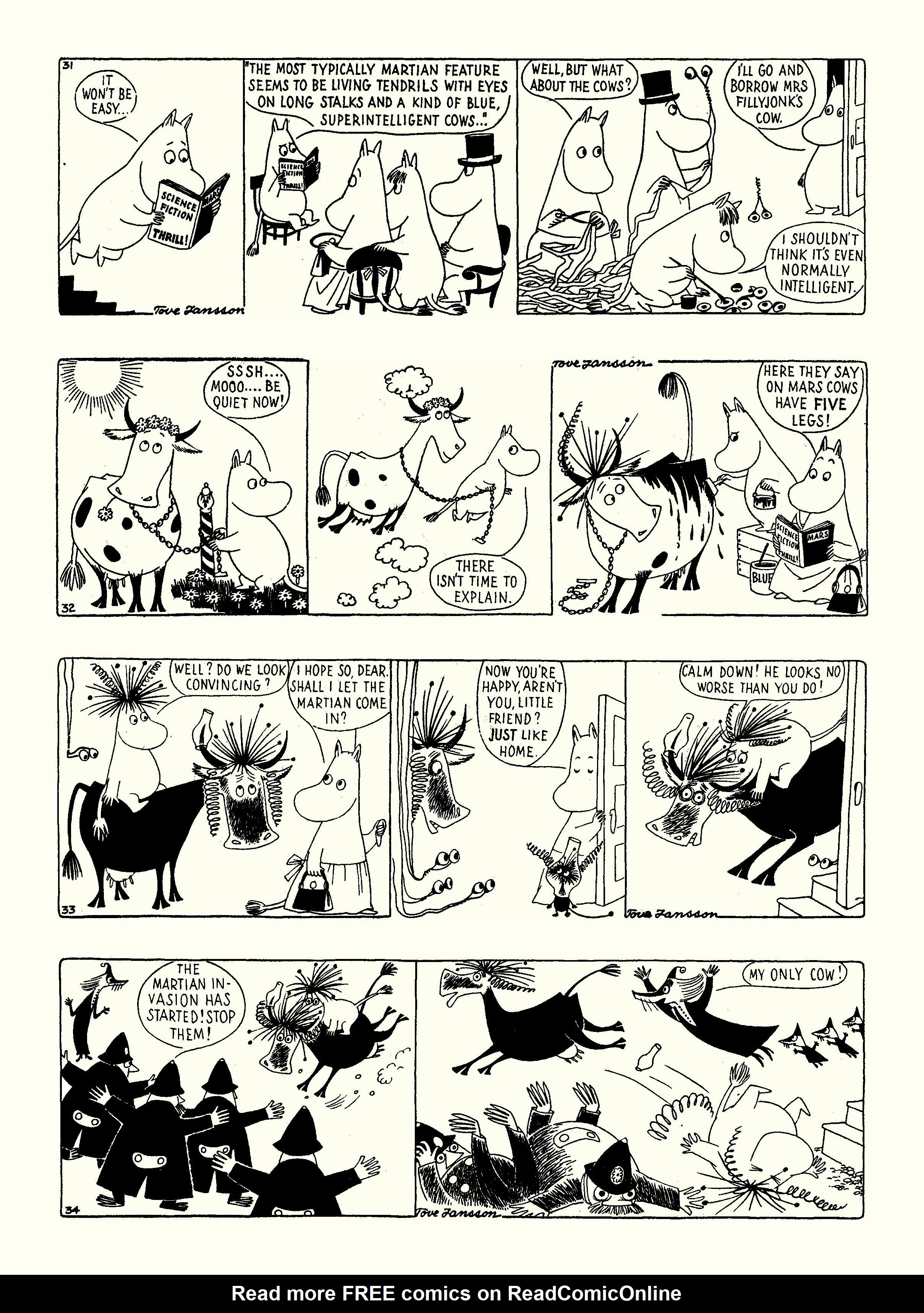 Read online Moomin: The Complete Tove Jansson Comic Strip comic -  Issue # TPB 3 - 45
