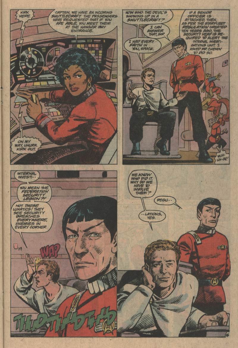 Read online Star Trek (1984) comic -  Issue #54 - 15