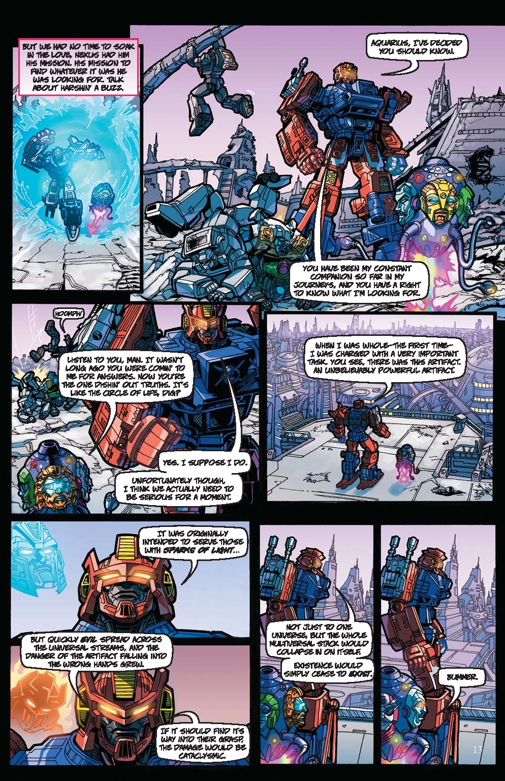 Read online Transformers: Collectors' Club comic -  Issue #31 - 13