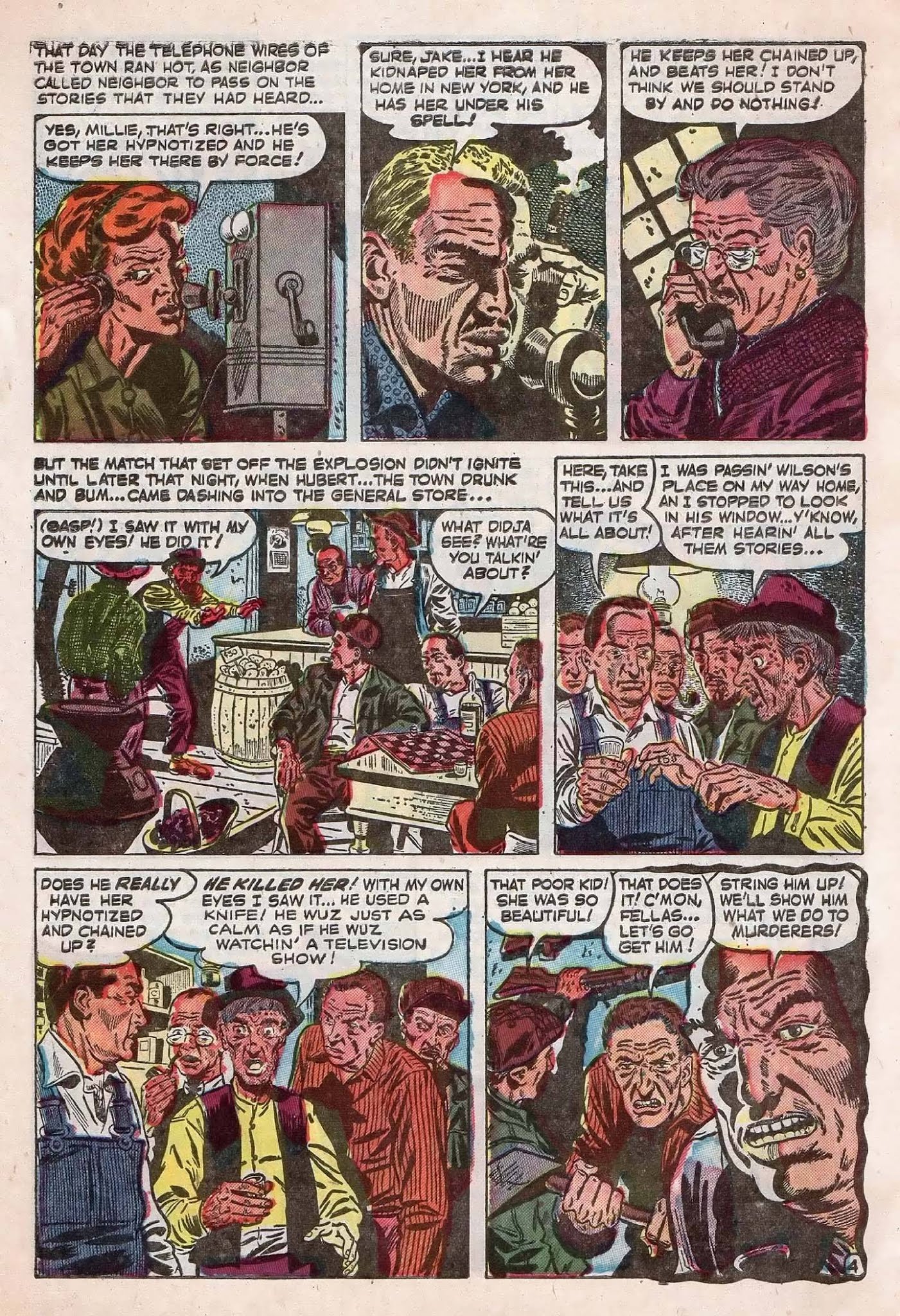 Read online Mystic (1951) comic -  Issue #30 - 6