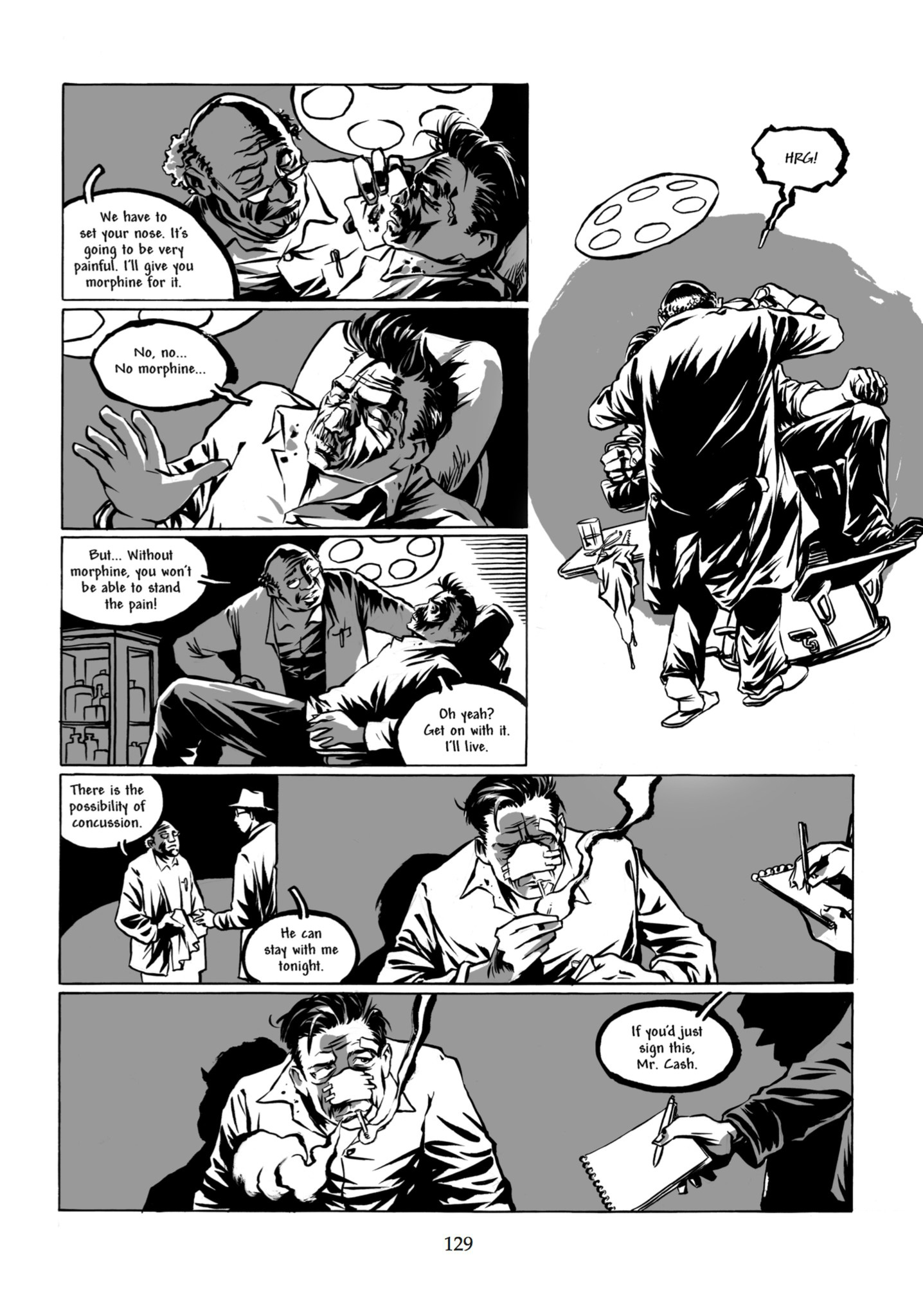 Read online Johnny Cash: I See a Darkness comic -  Issue # TPB - 125