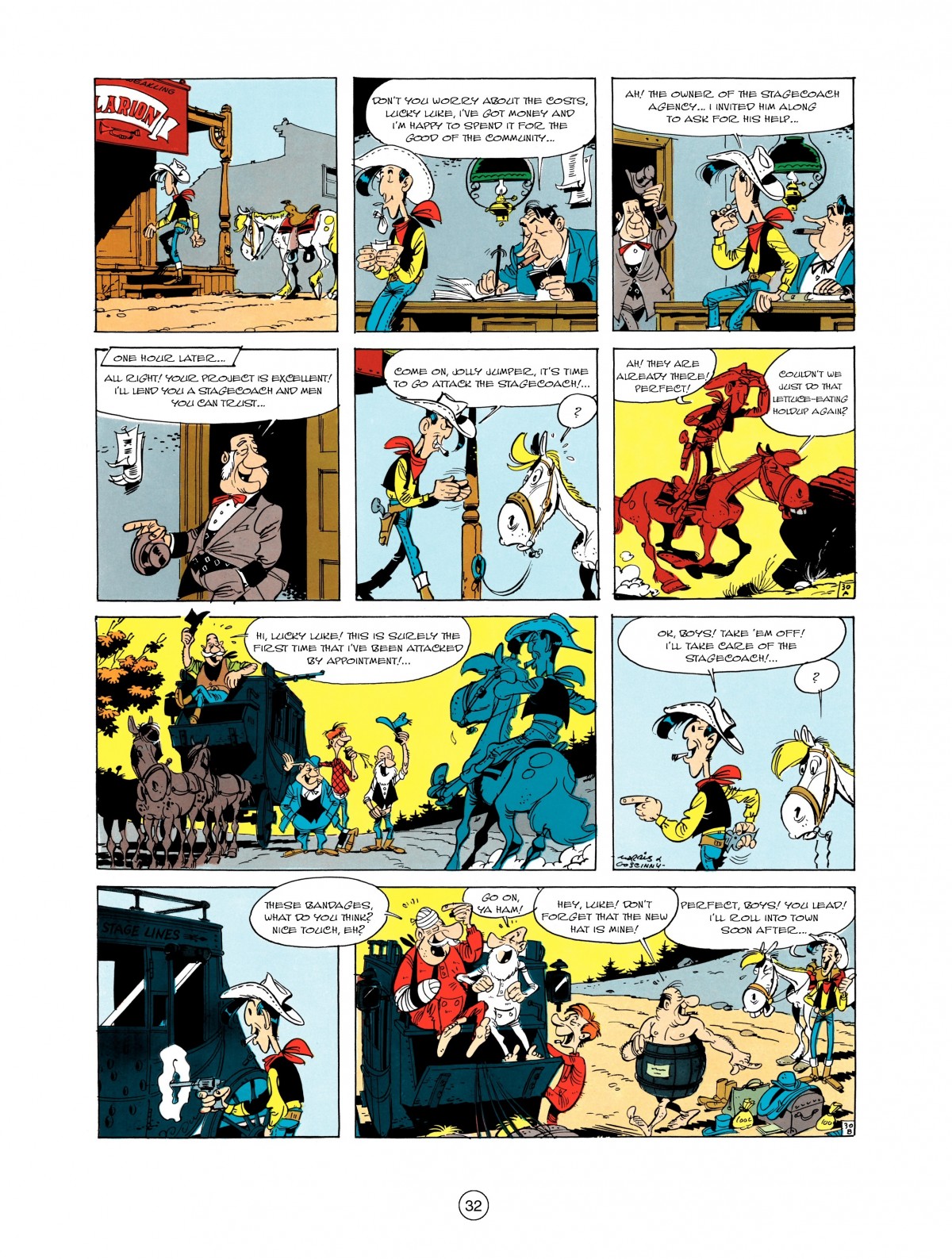 Read online A Lucky Luke Adventure comic -  Issue #1 - 34