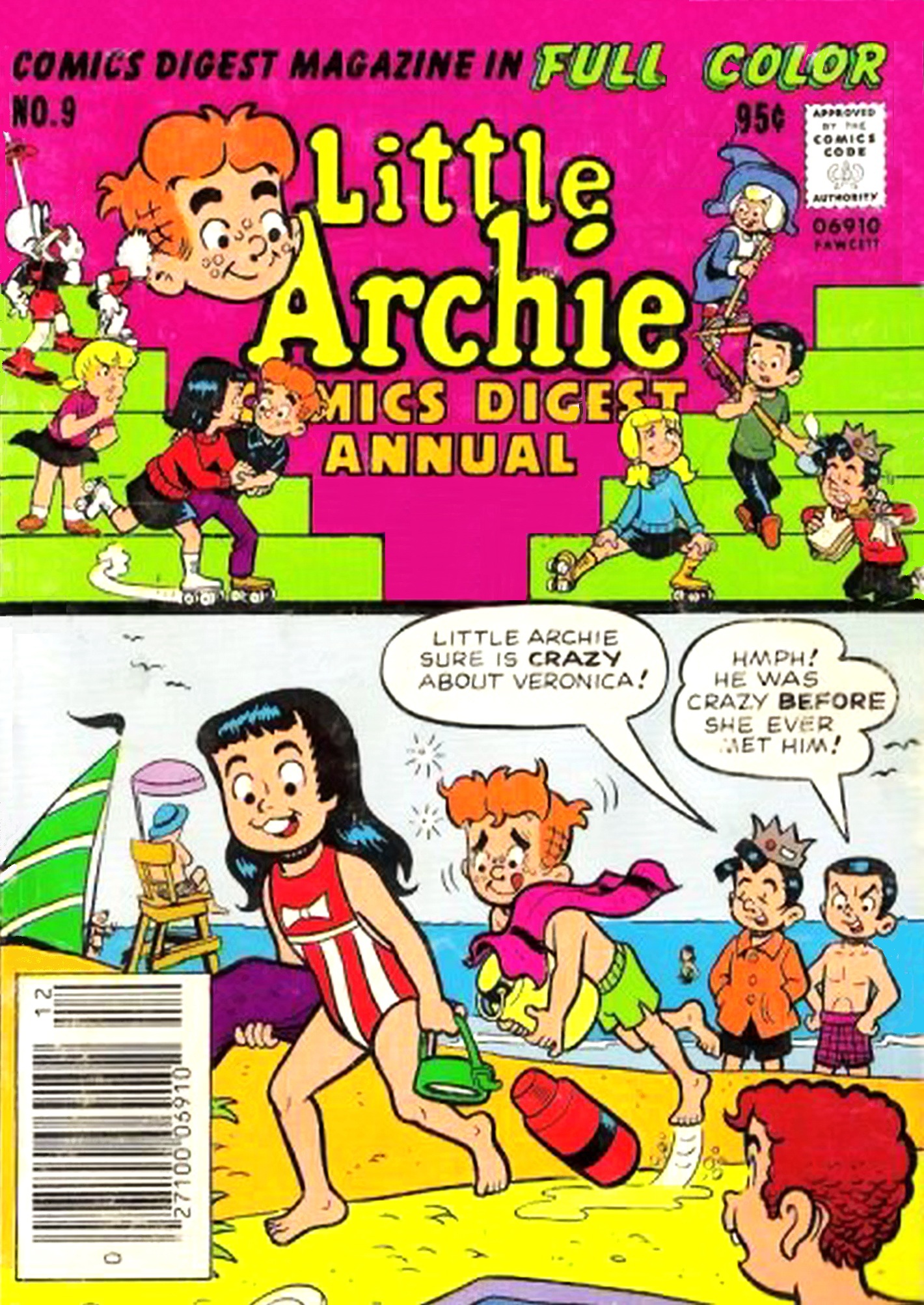 Read online Little Archie Comics Digest Magazine comic -  Issue #9 - 1