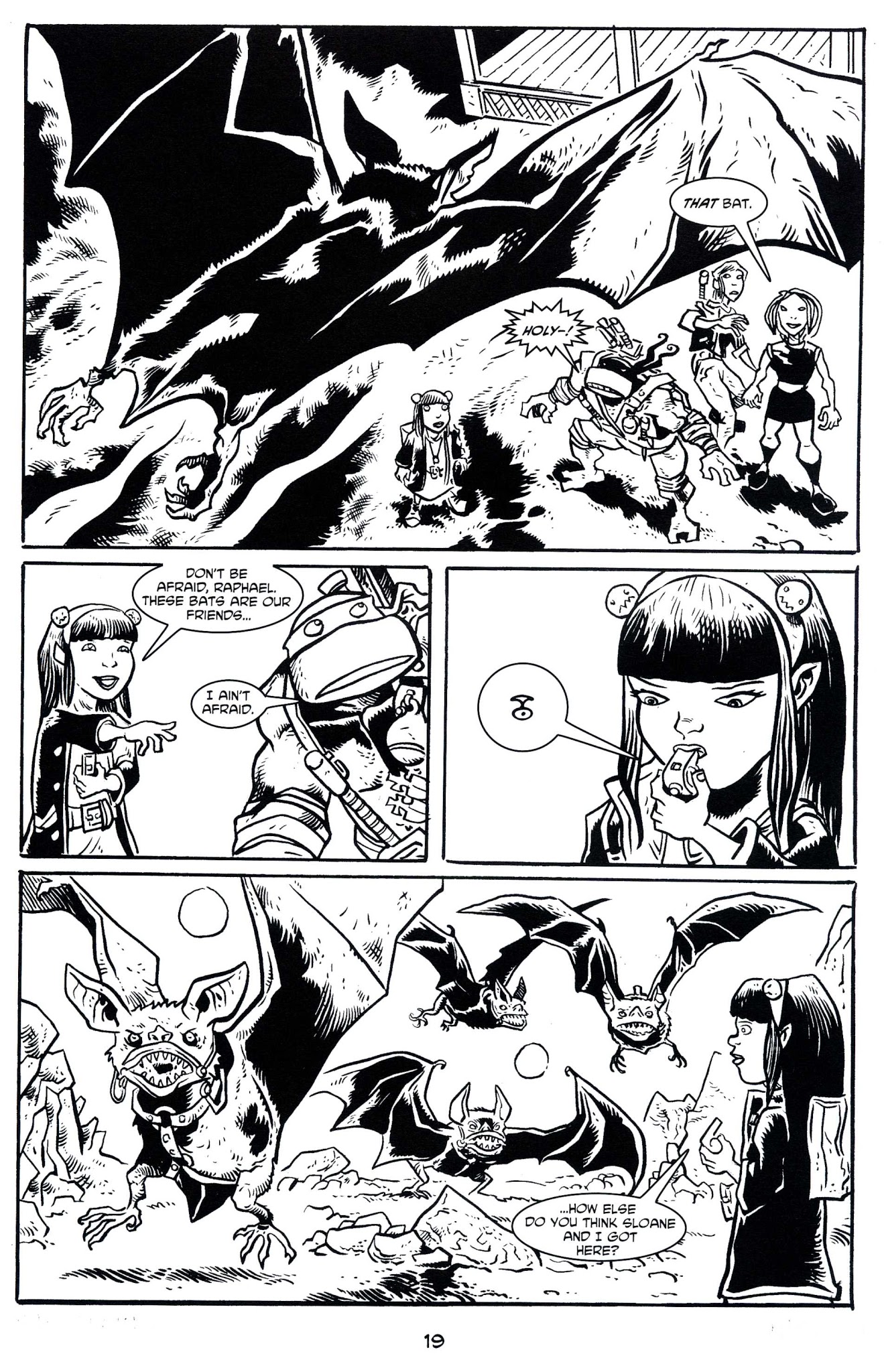 Read online Raphael Bad Moon Rising comic -  Issue #1 - 21
