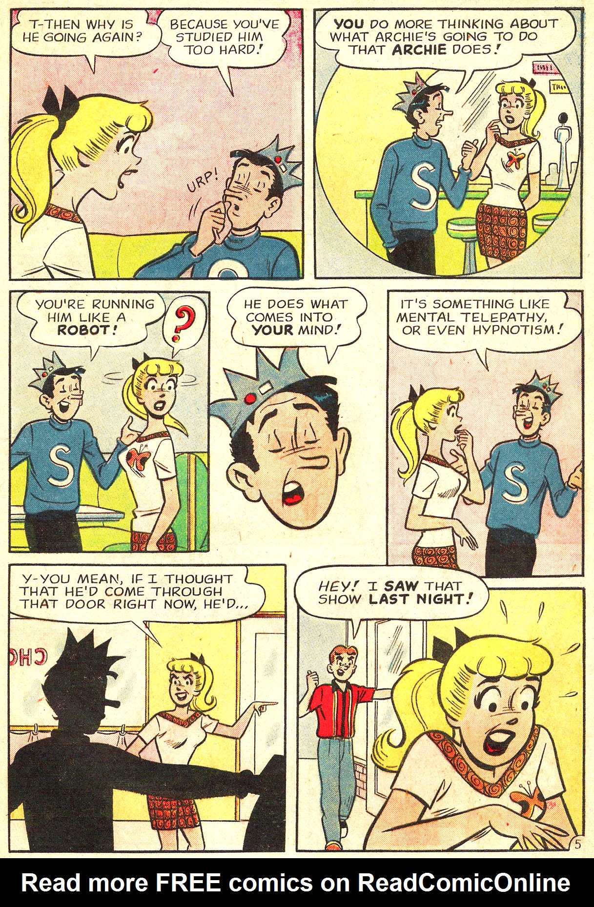Read online Archie's Girls Betty and Veronica comic -  Issue #84 - 17
