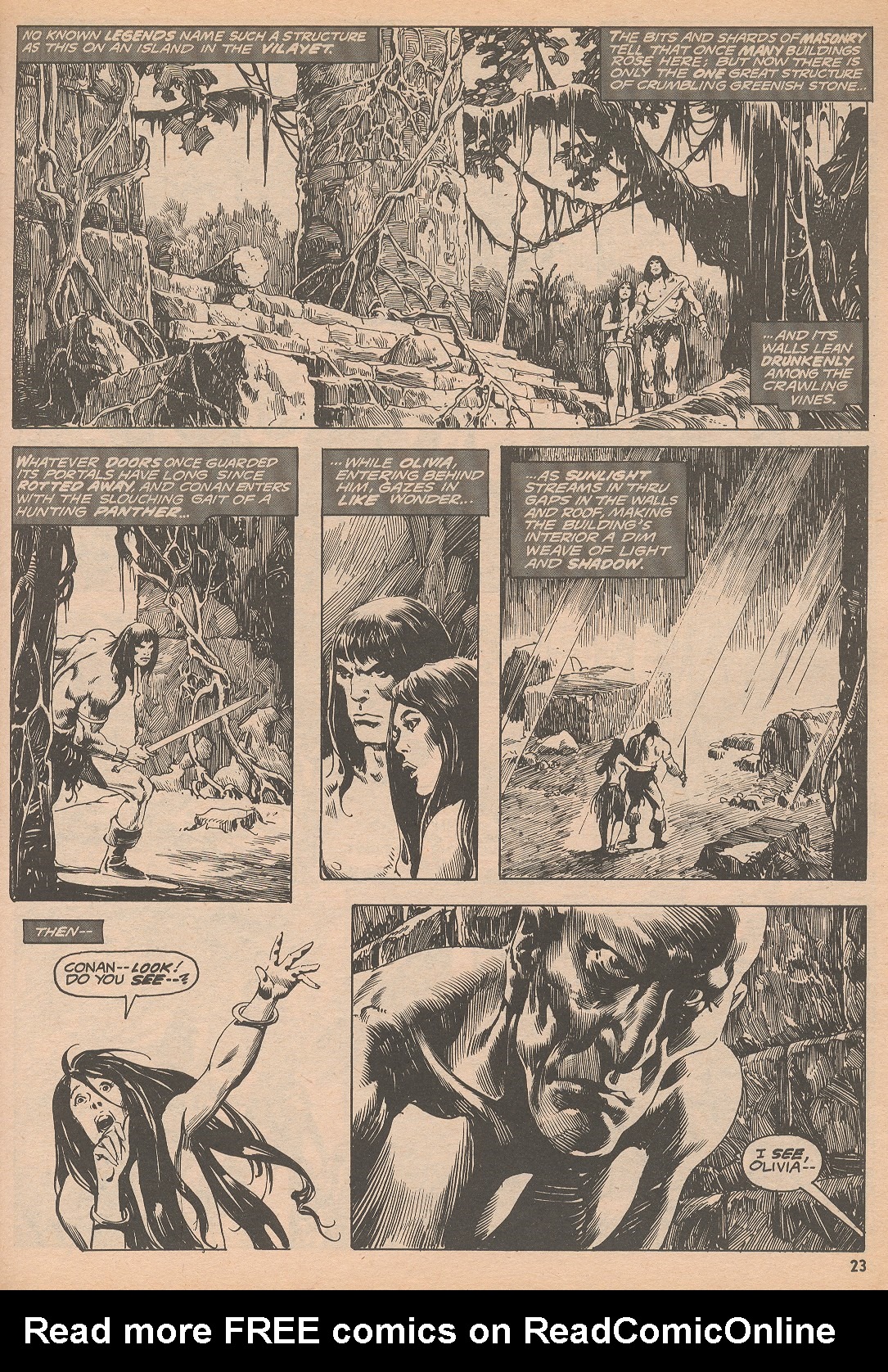 Read online The Savage Sword Of Conan comic -  Issue #4 - 23