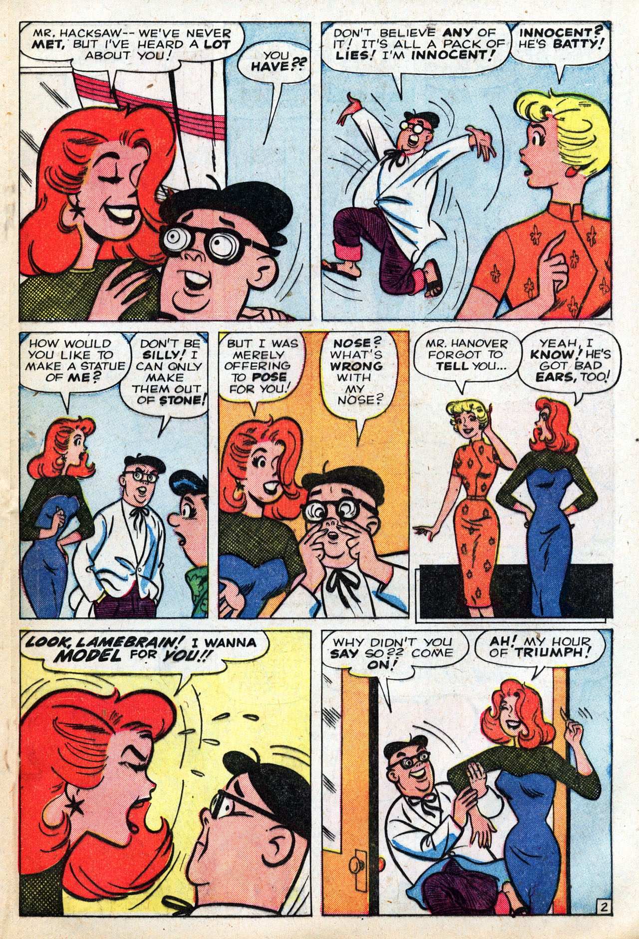 Read online A Date with Millie (1959) comic -  Issue #5 - 17