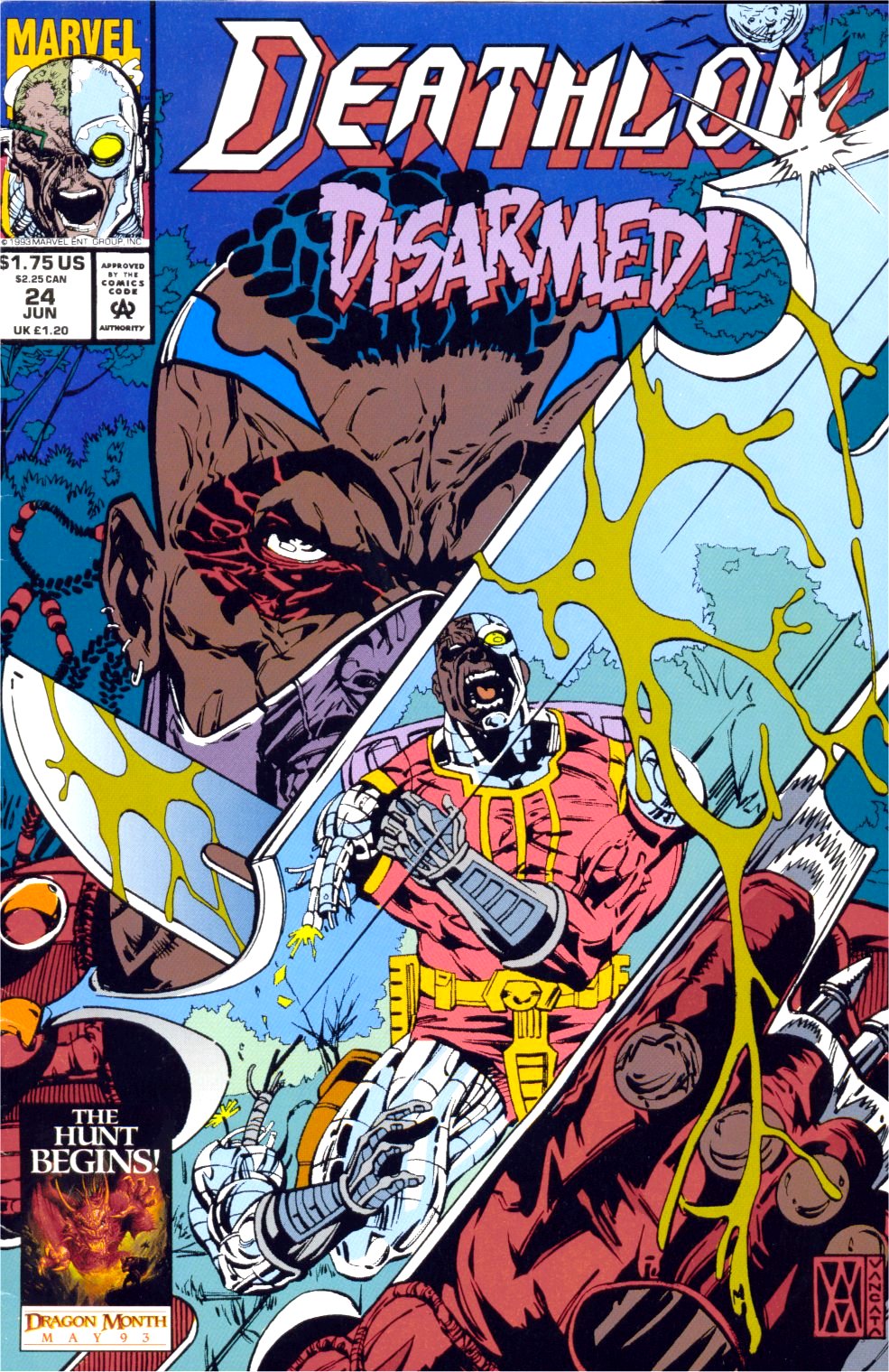 Read online Deathlok (1991) comic -  Issue #24 - 1