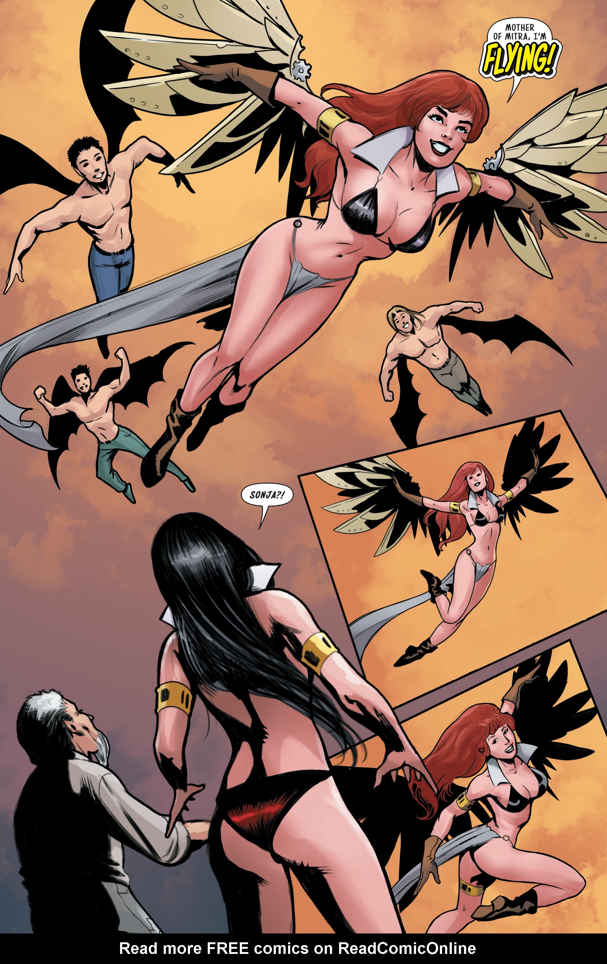 Read online Red Sonja and Vampirella Meet Betty and Veronica comic -  Issue #12 - 16