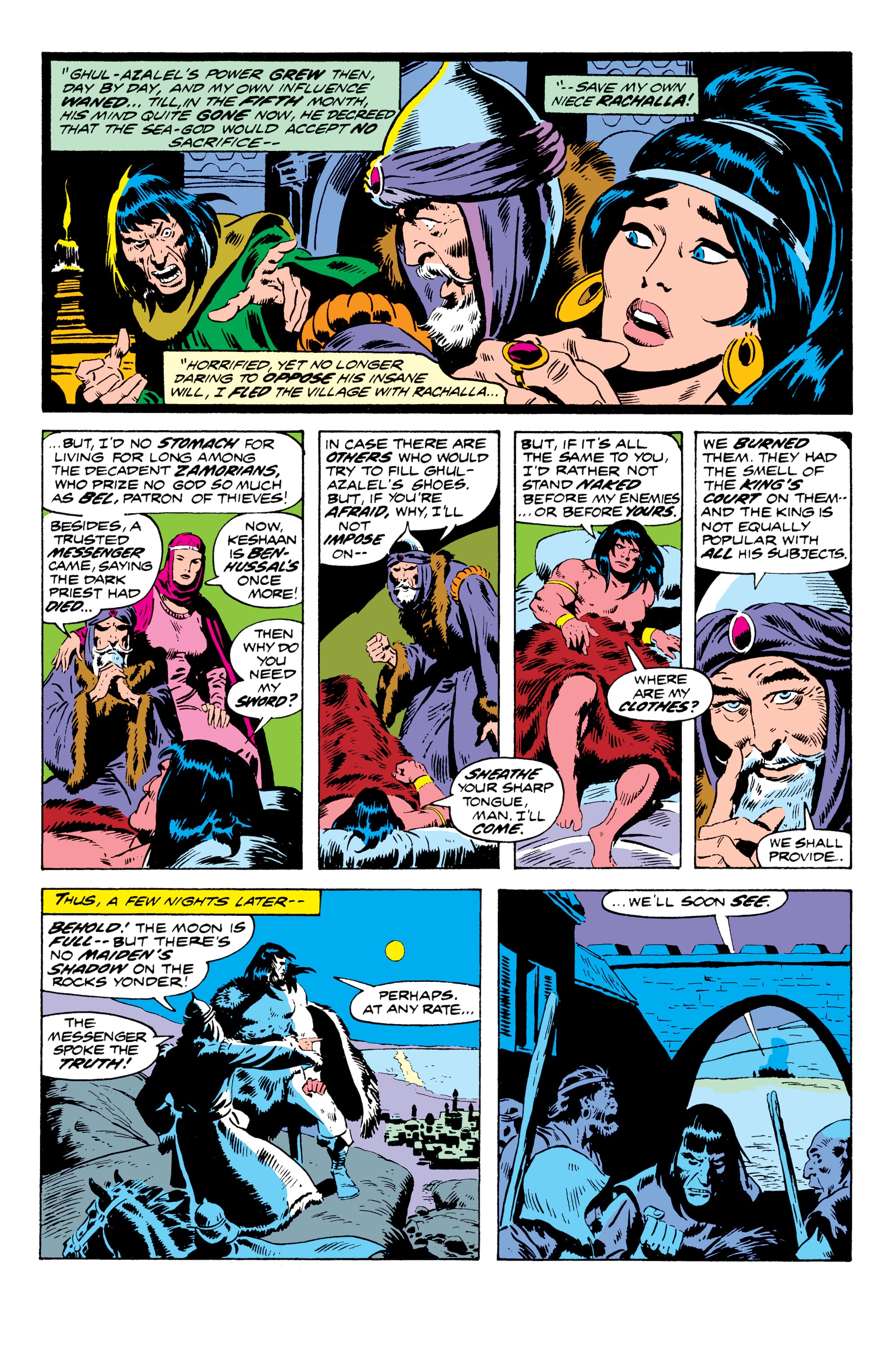 Read online Conan The Barbarian Epic Collection: The Original Marvel Years - The Curse Of The Golden Skull comic -  Issue # TPB (Part 3) - 55