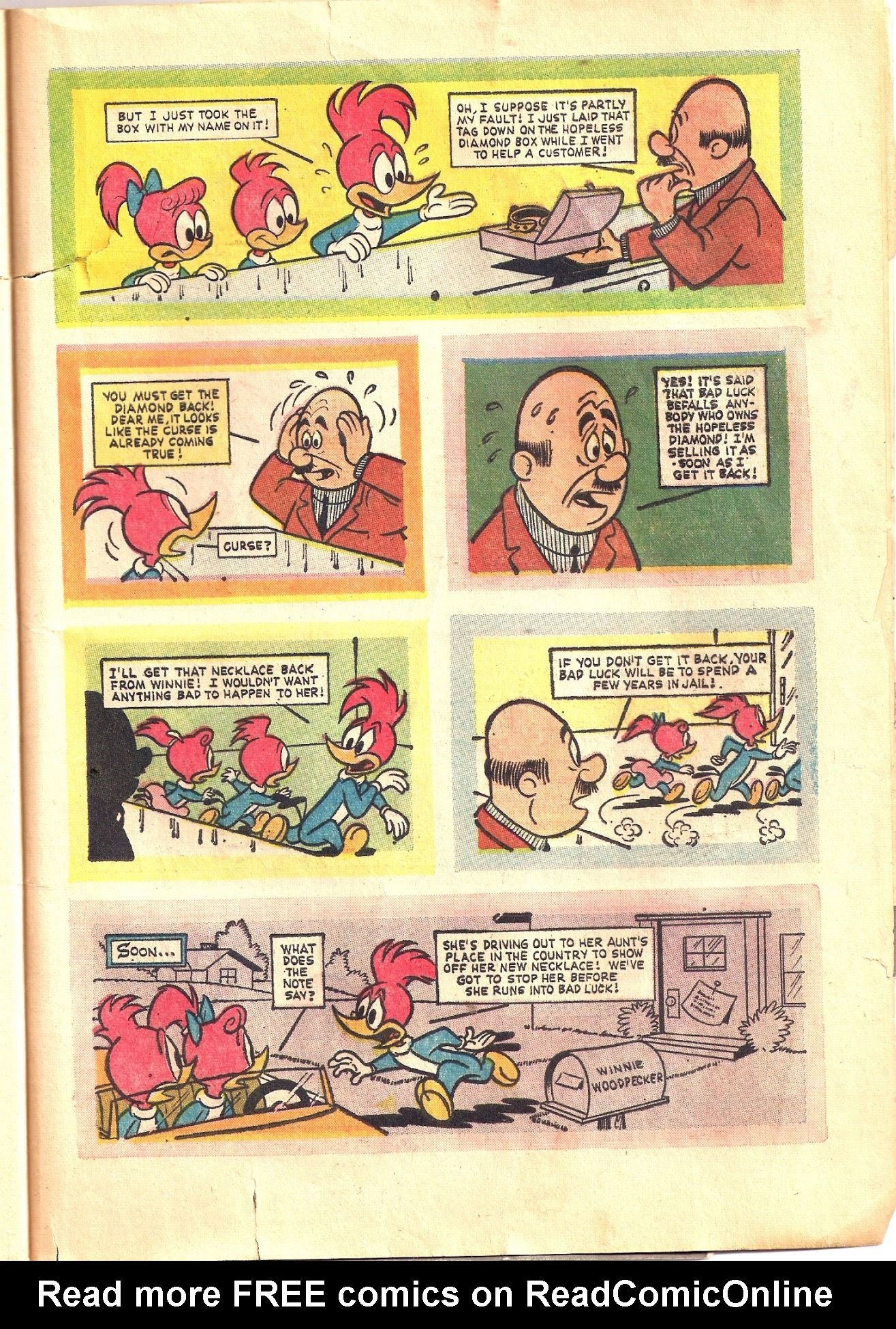 Read online Walter Lantz Woody Woodpecker (1962) comic -  Issue #73 - 77