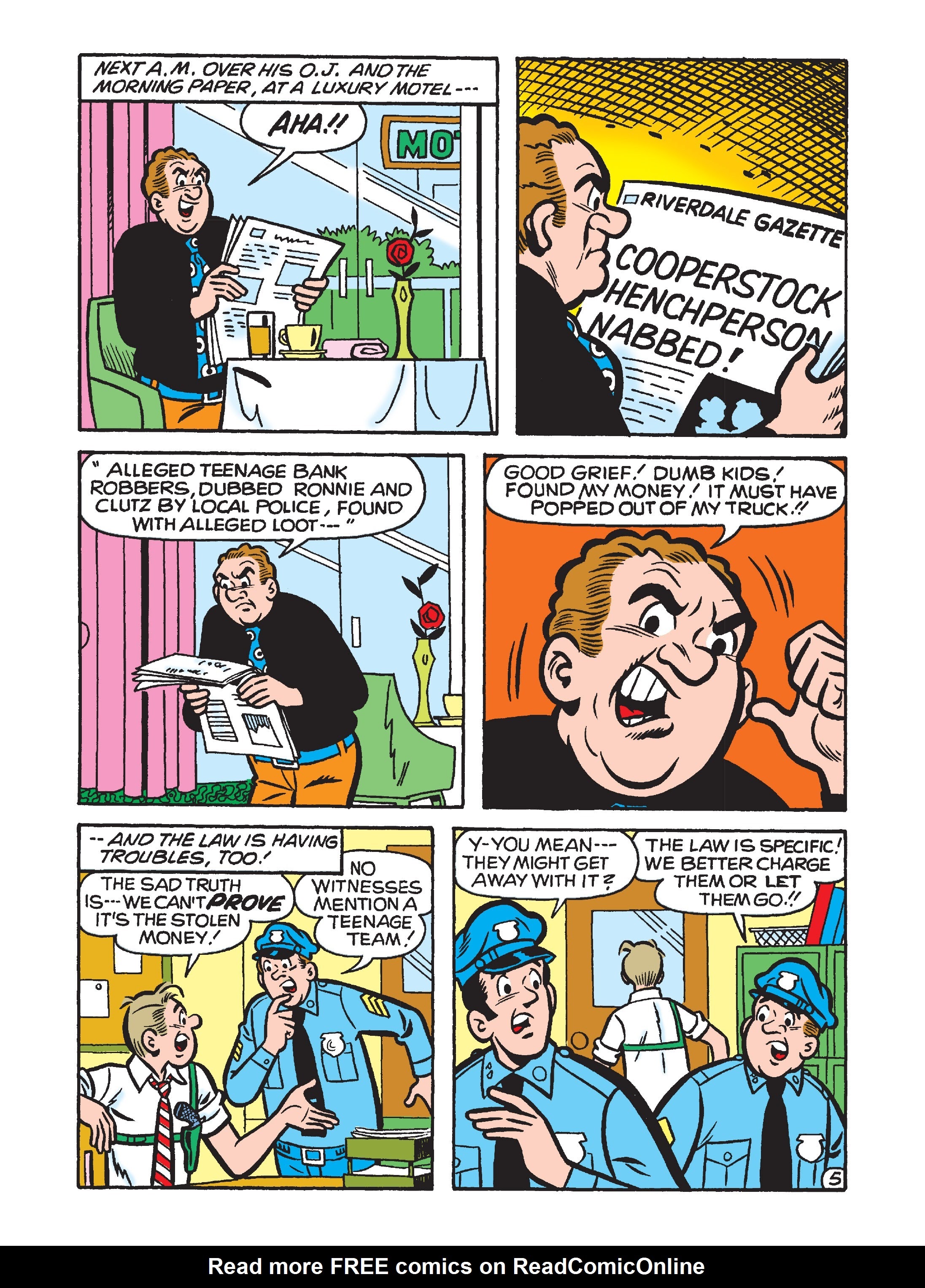 Read online Archie's Double Digest Magazine comic -  Issue #255 - 245
