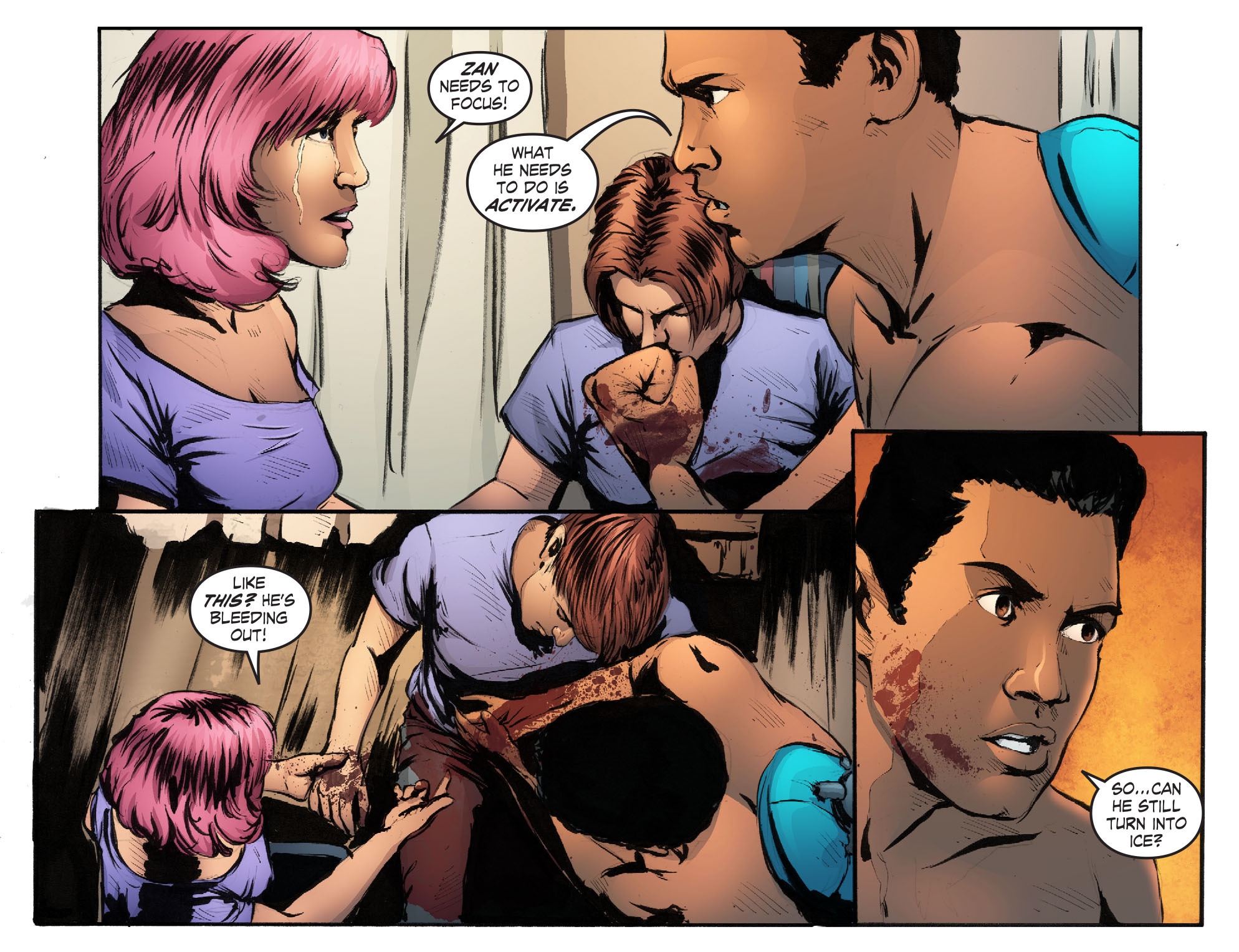 Read online Smallville: Titans comic -  Issue #4 - 14