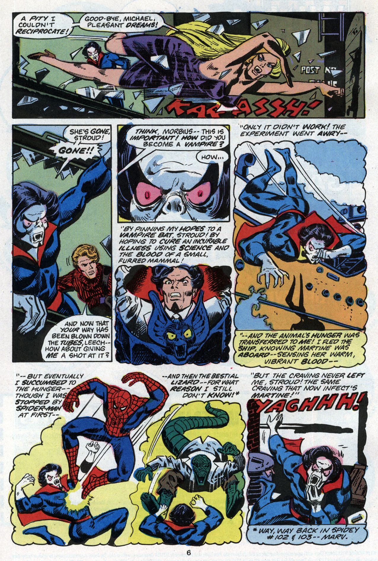 Read online Morbius Revisited comic -  Issue #5 - 8