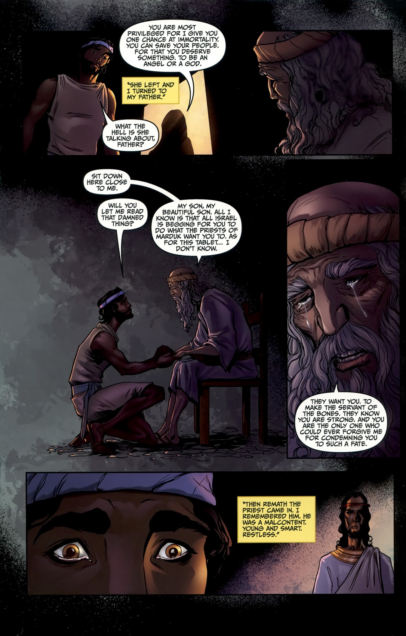 Read online Servant of the Bones comic -  Issue #2 - 16