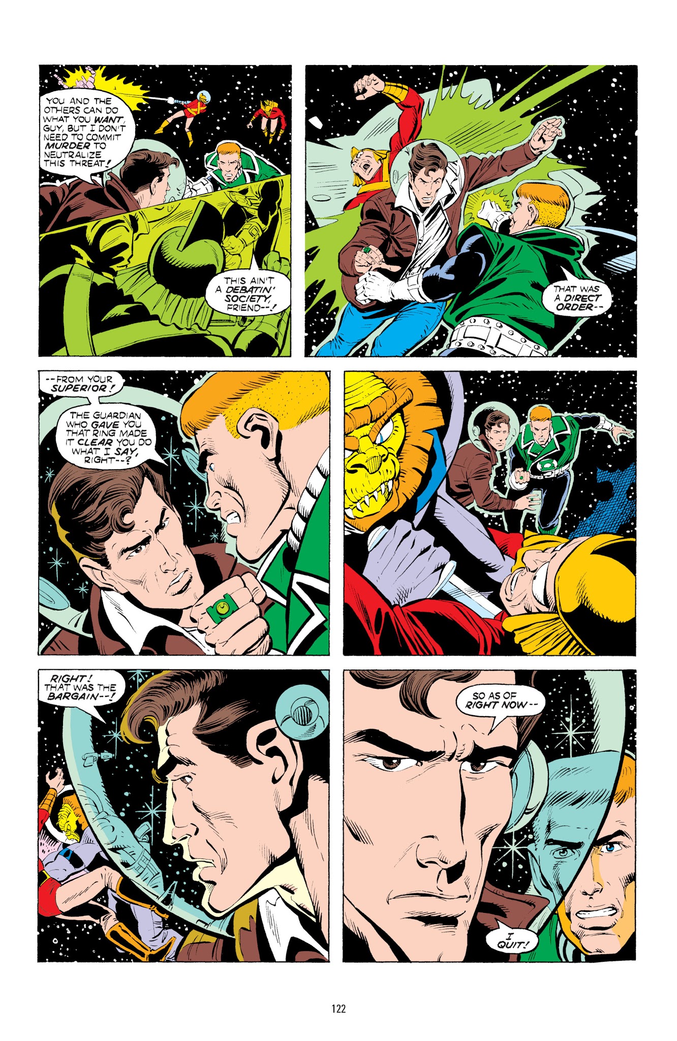 Read online Green Lantern: Sector 2814 comic -  Issue # TPB 3 - 122