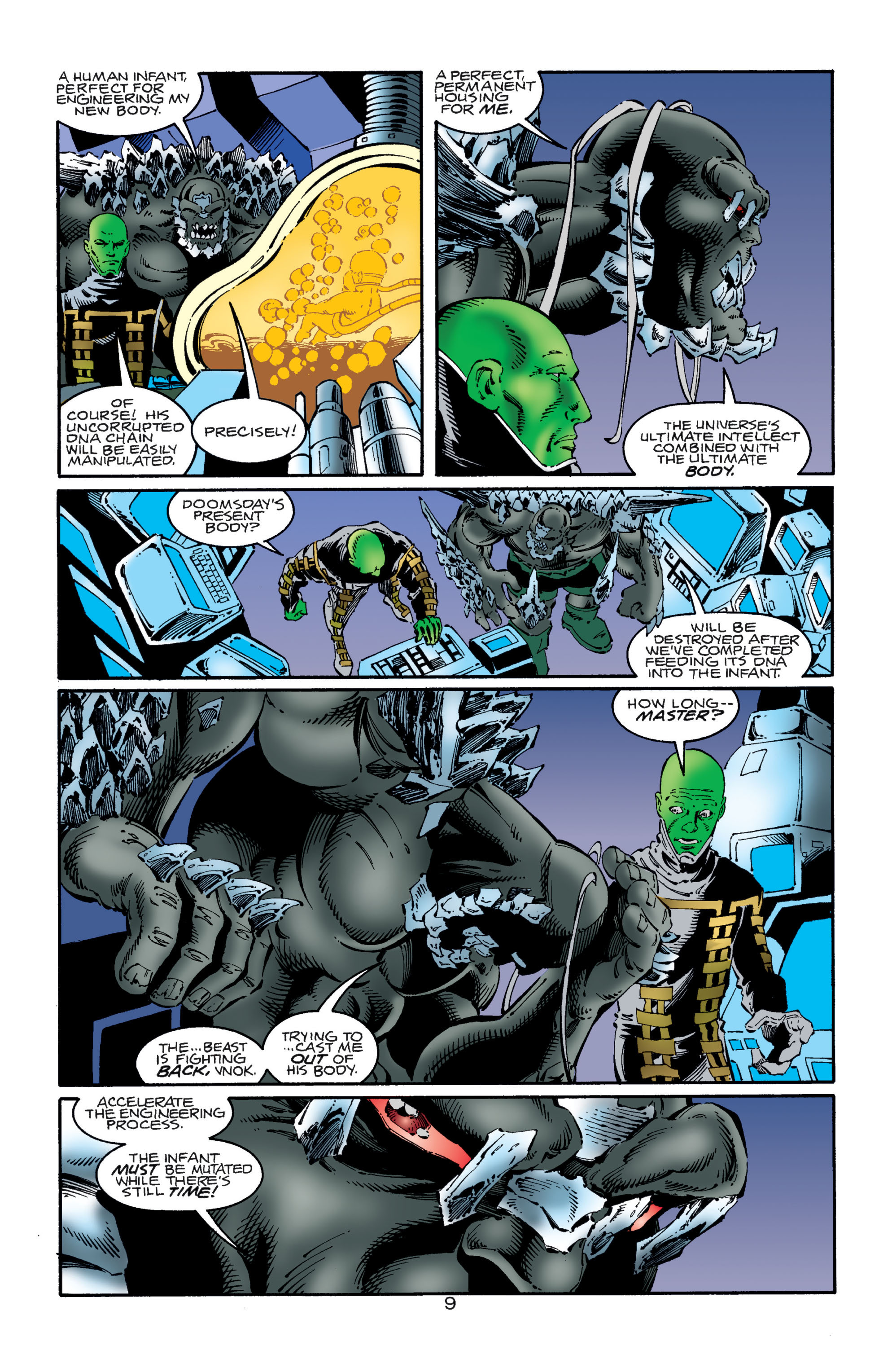 Read online Superman: The Doomsday Wars comic -  Issue #3 - 10