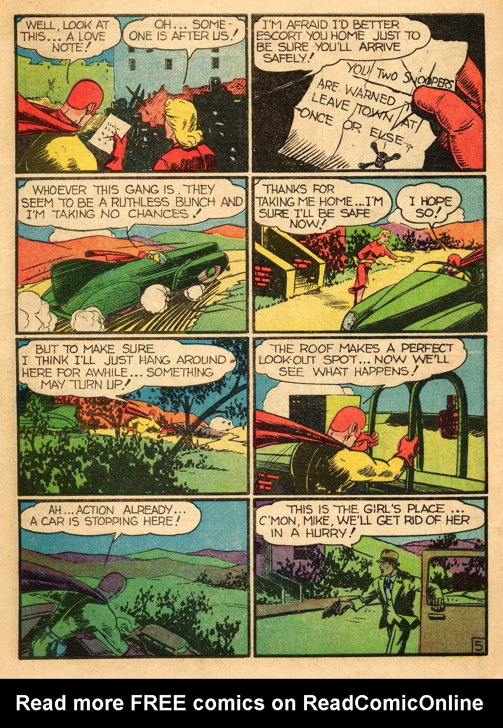 Read online The Flame comic -  Issue #2 - 6