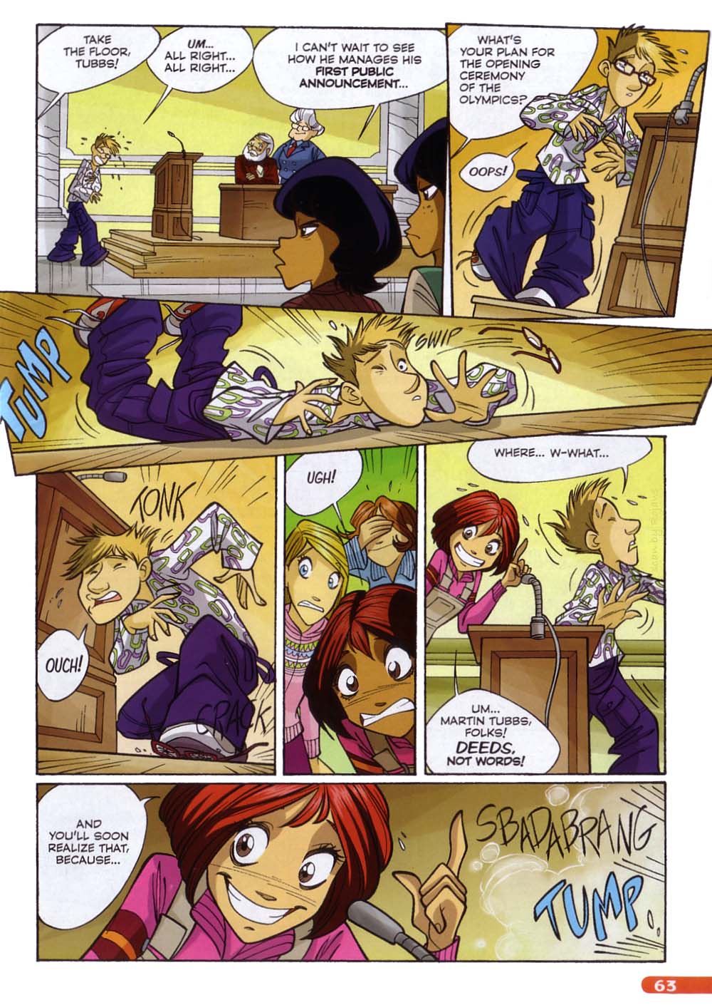 Read online W.i.t.c.h. comic -  Issue #69 - 53