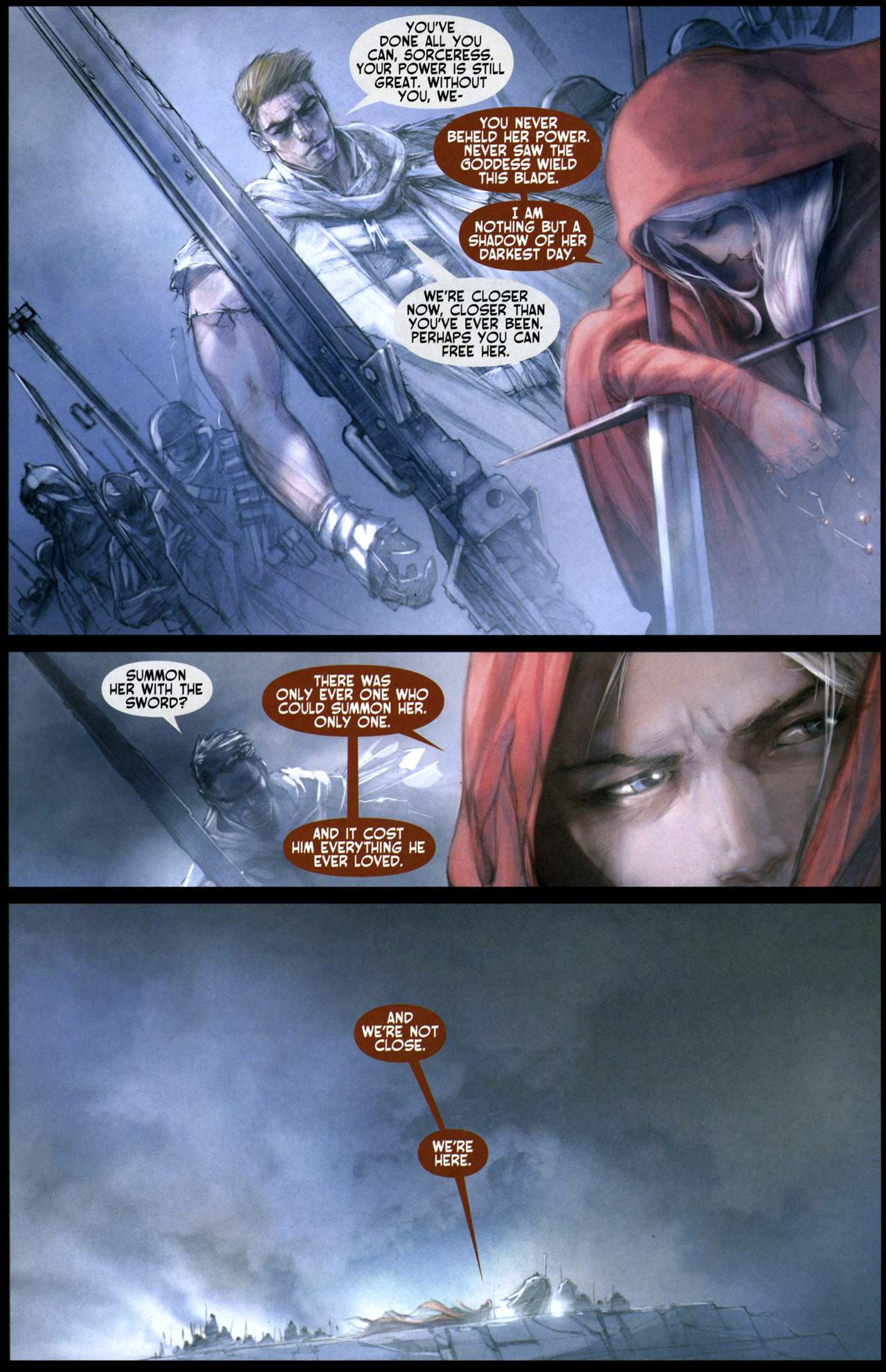 Read online The Red Star: Sword of Lies comic -  Issue #3 - 56