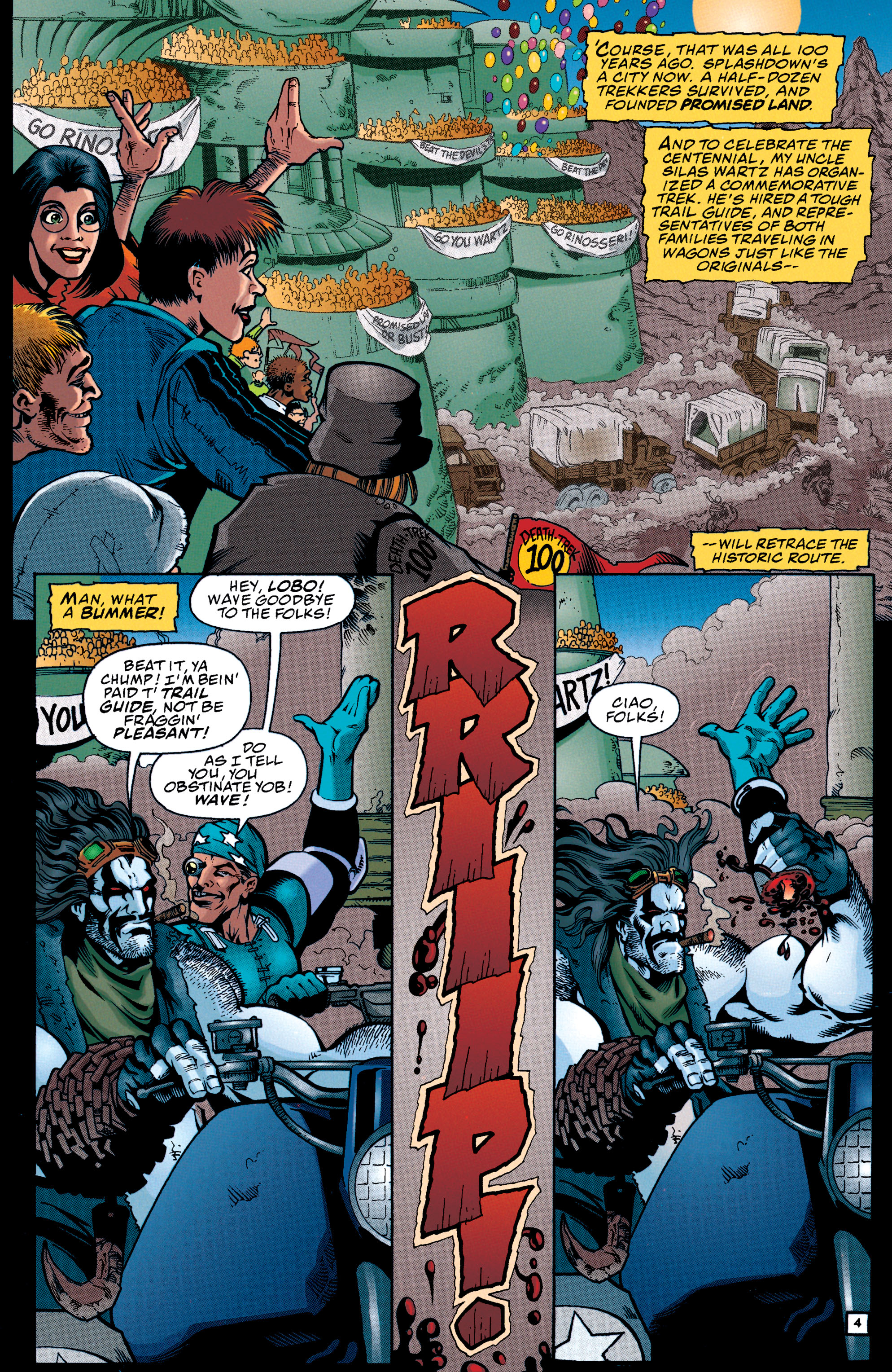 Read online Lobo (1993) comic -  Issue #35 - 4