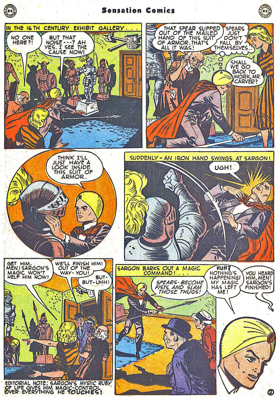 Read online Sensation (Mystery) Comics comic -  Issue #79 - 25