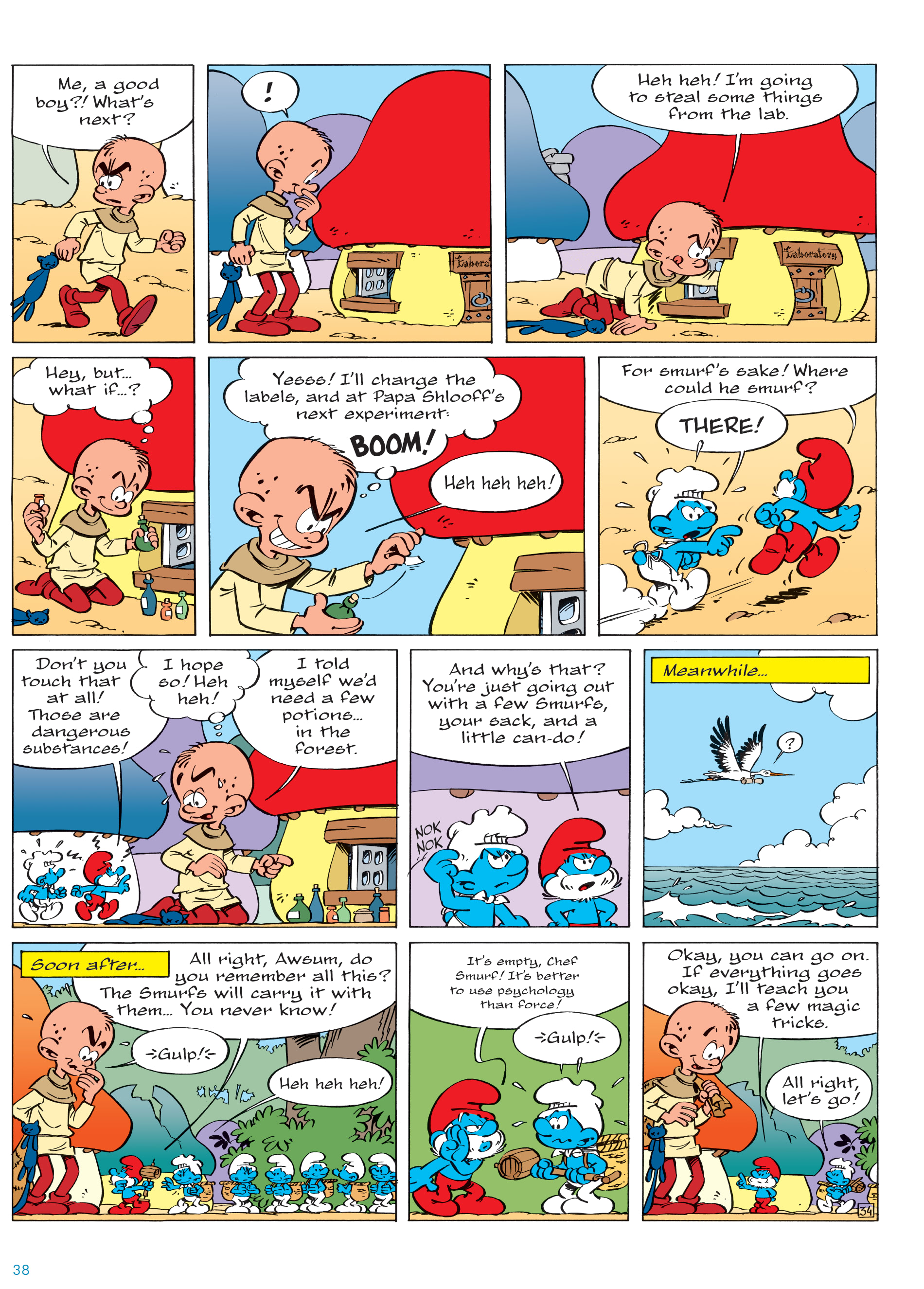 Read online The Smurfs Tales comic -  Issue # TPB 1 (Part 1) - 39