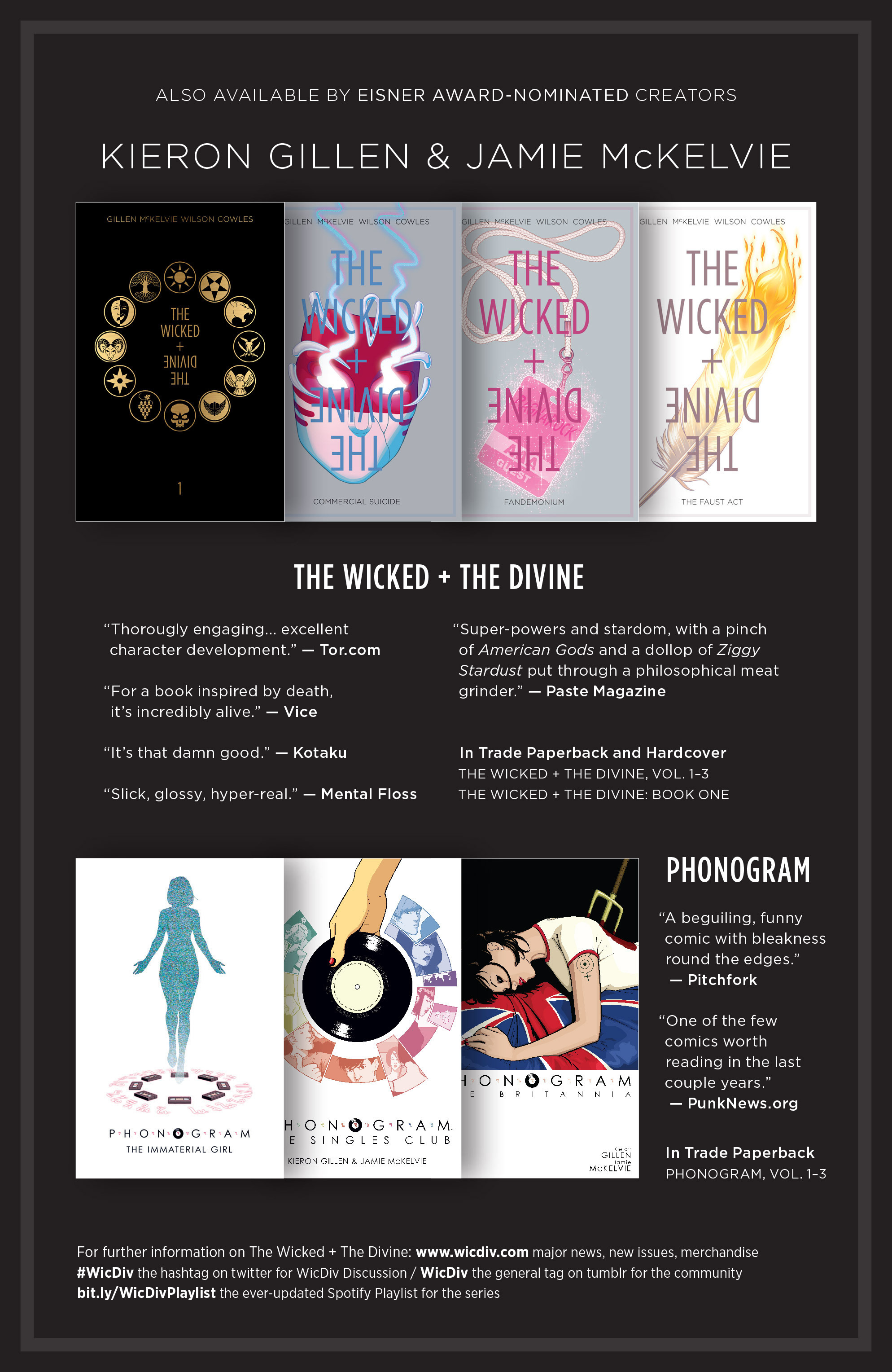 Read online The Wicked   The Divine comic -  Issue #25 - 29