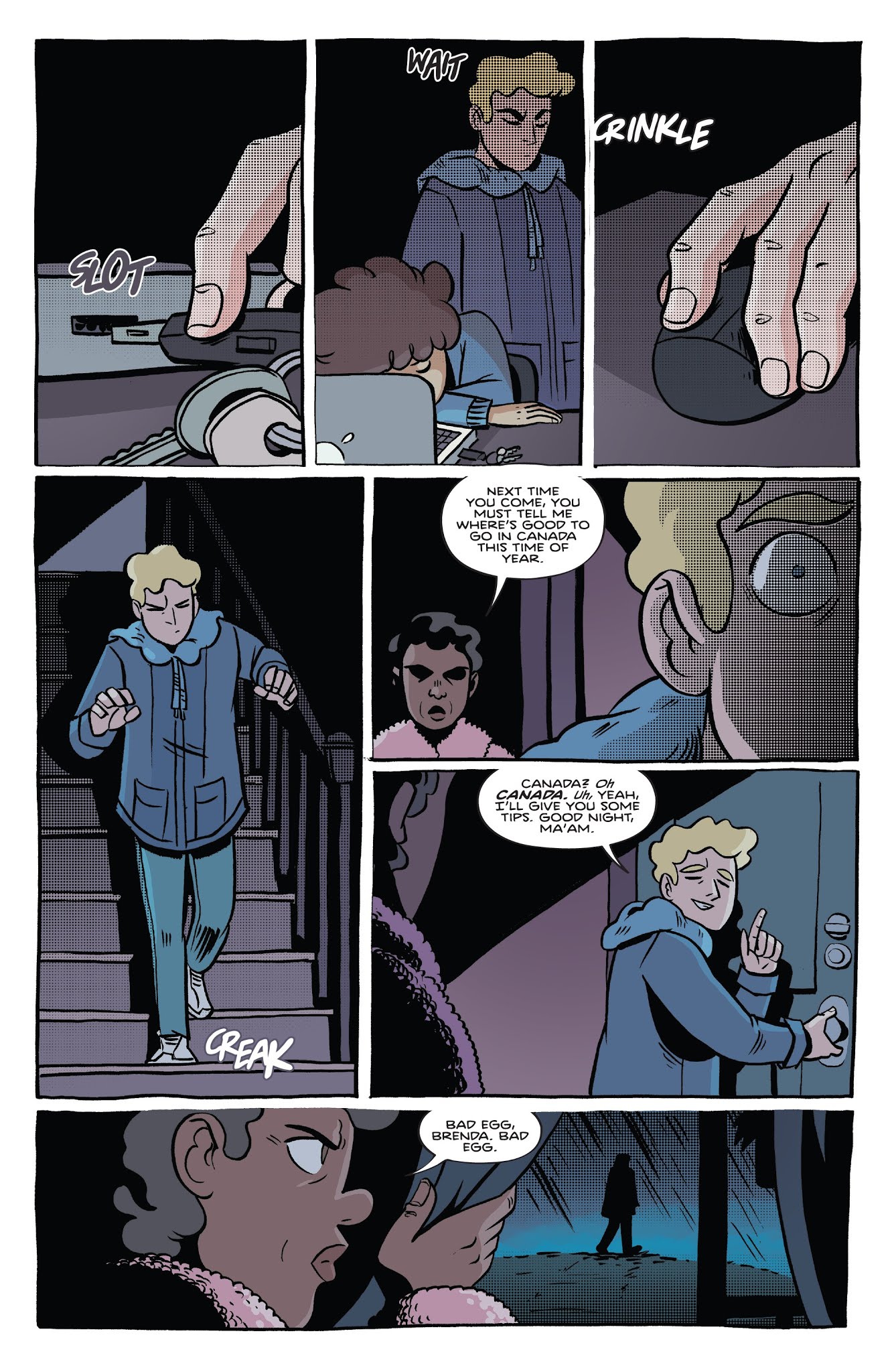 Read online By Night comic -  Issue #5 - 23