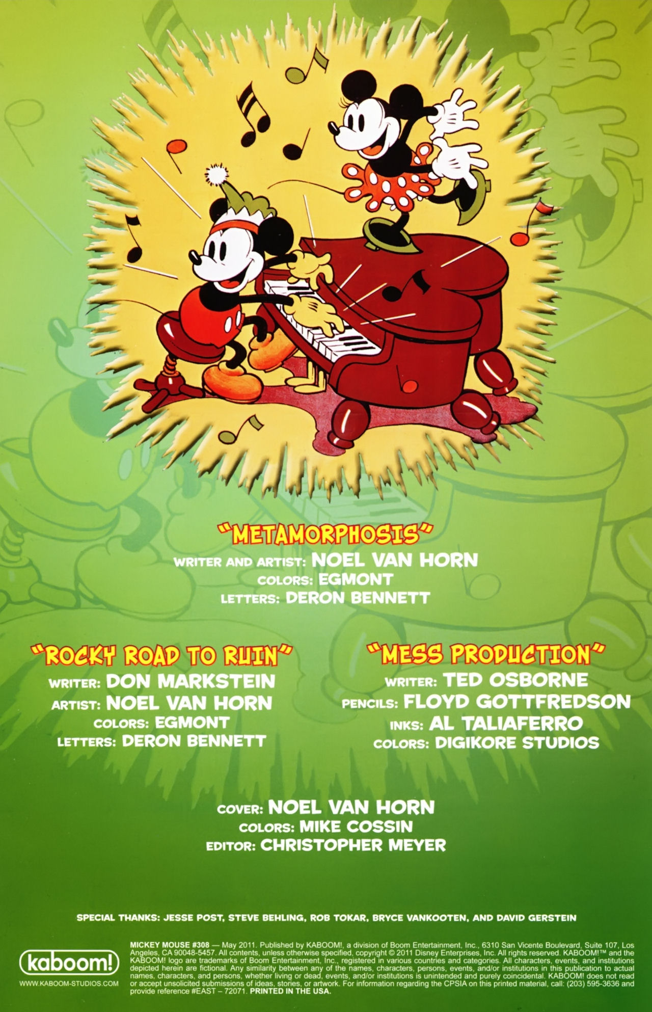 Read online Walt Disney's Mickey Mouse comic -  Issue #308 - 2
