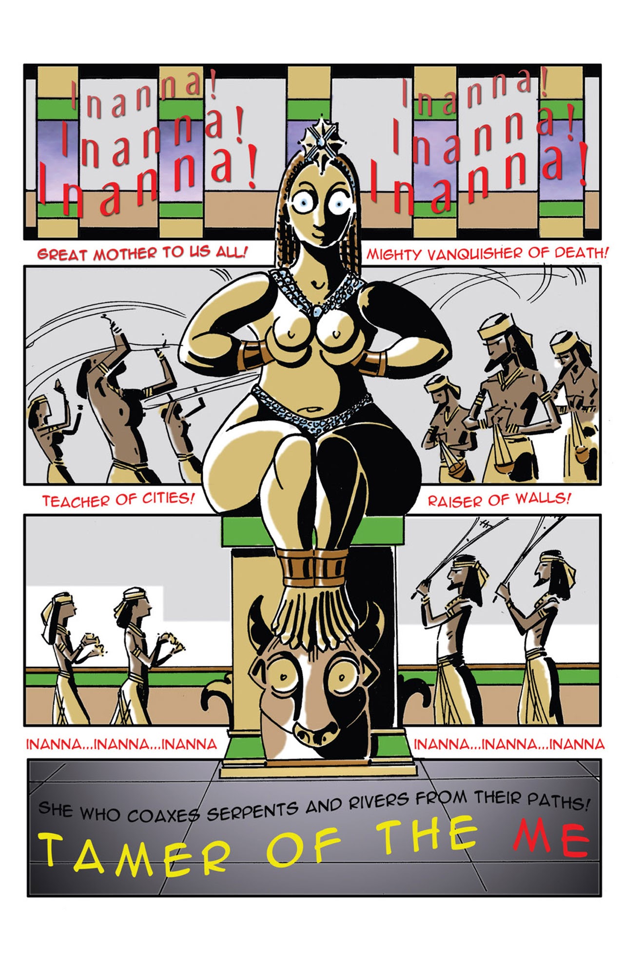 Read online Inanna's Tears comic -  Issue #1 - 6