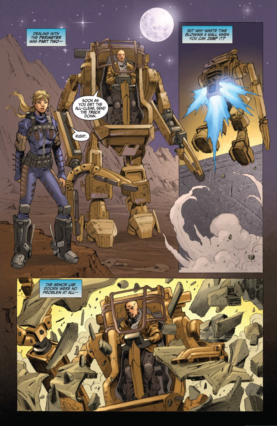 Read online Red Faction: Guerrilla Book #1 ''A Fire On Mars'' comic -  Issue #1 ''A Fire On Mars'' Full - 18