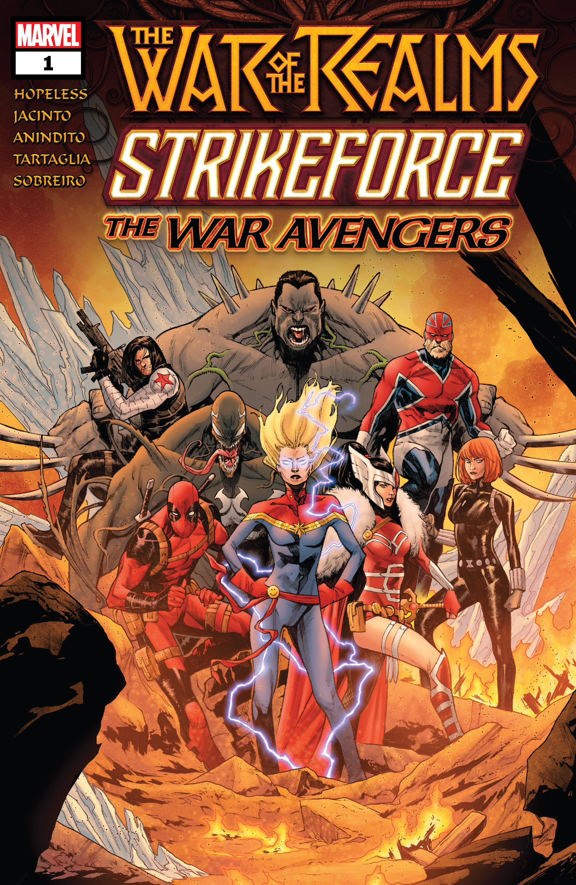 Read online War Of The Realms Strikeforce comic -  Issue # The War Avengers - 1
