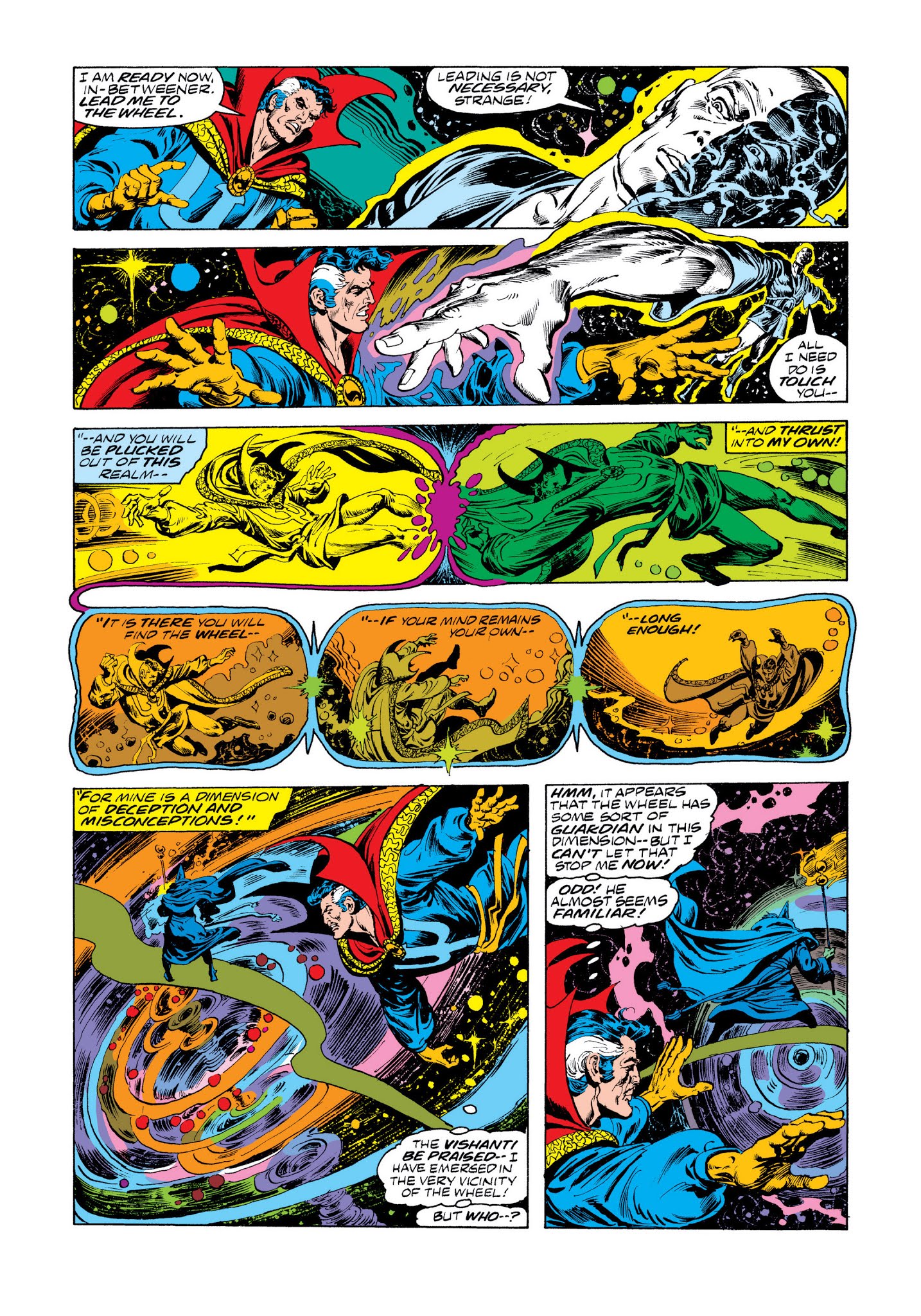 Read online Marvel Masterworks: Doctor Strange comic -  Issue # TPB 7 (Part 1) - 85