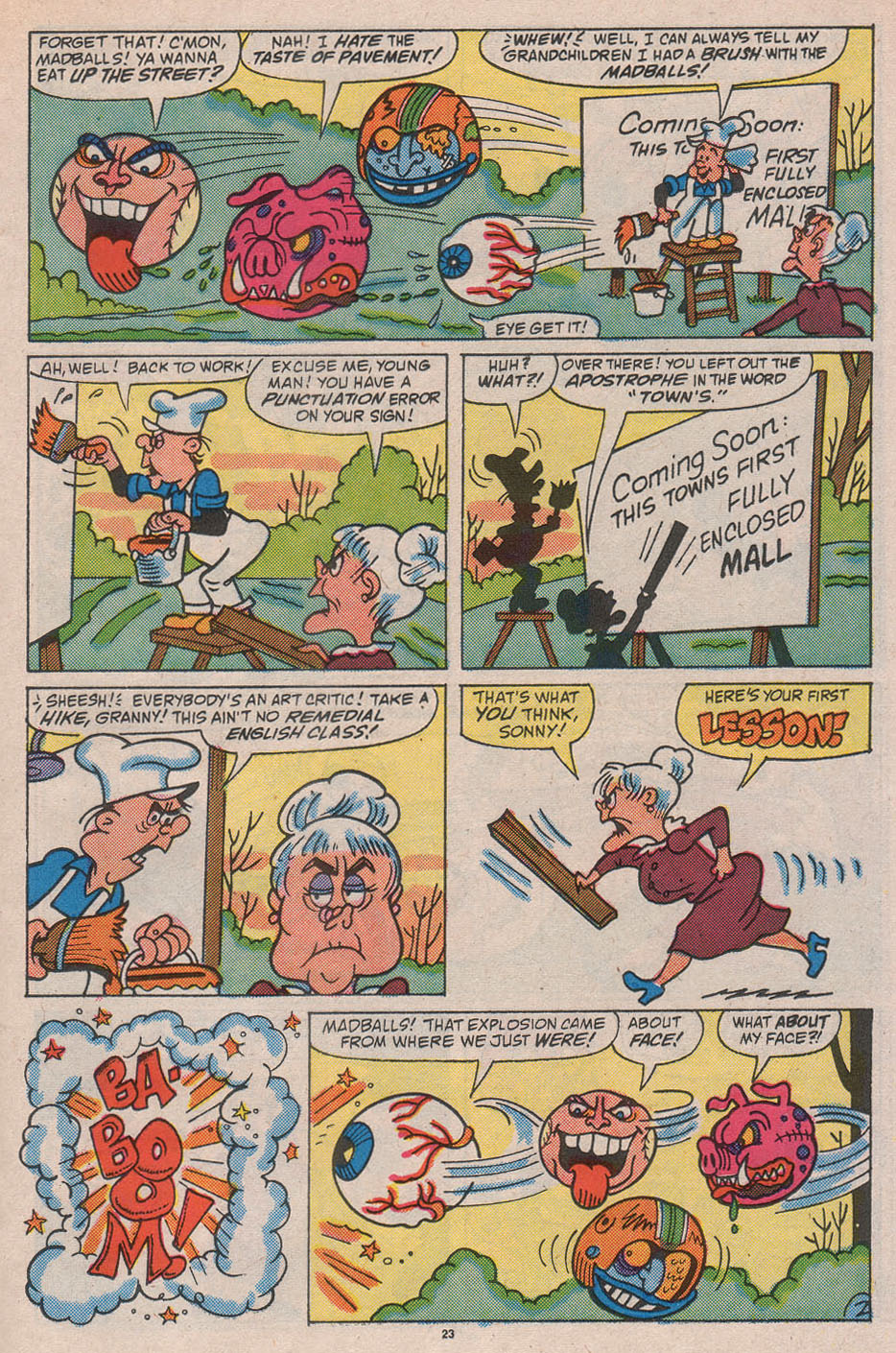 Read online Madballs comic -  Issue #10 - 17