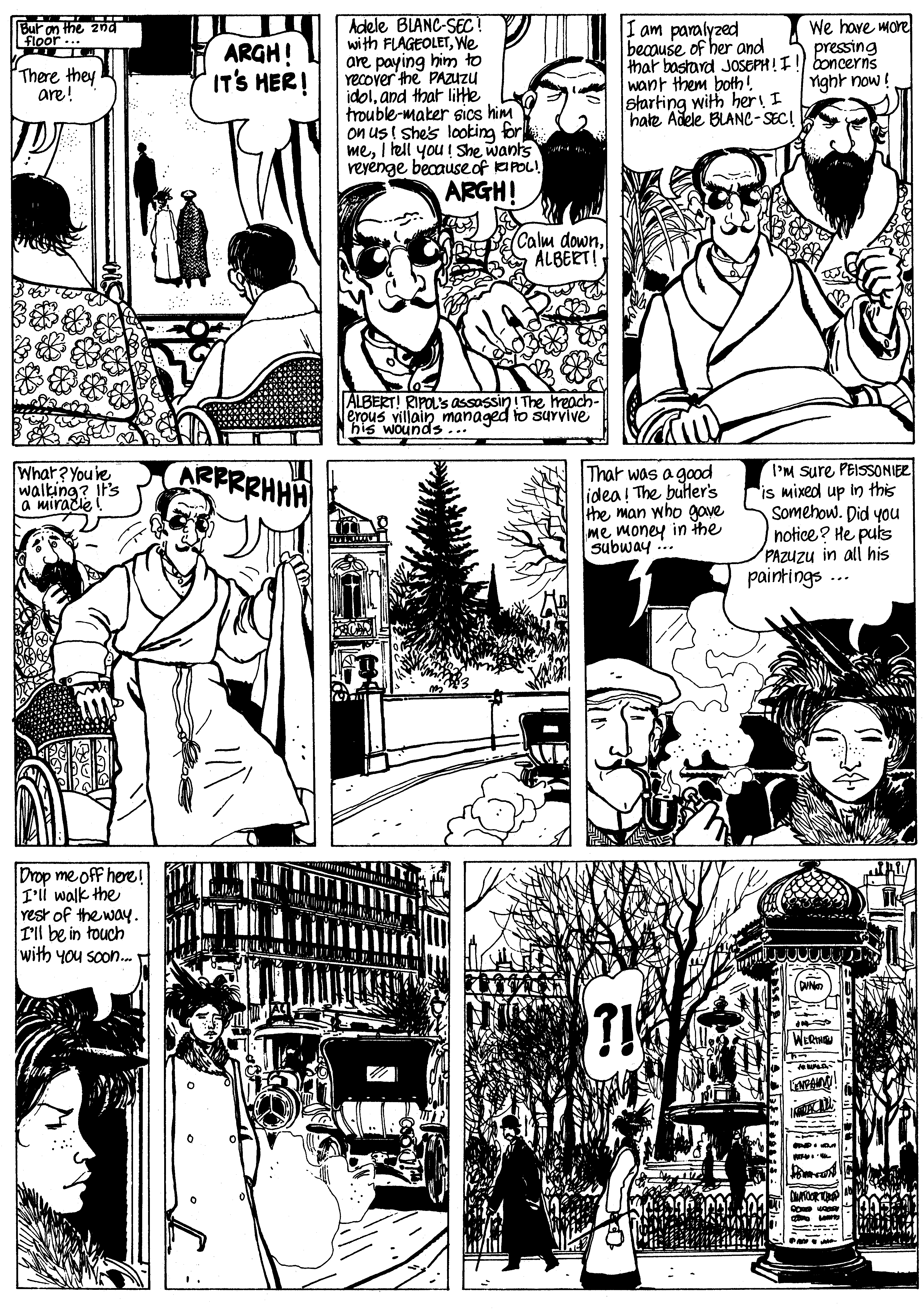 Read online The Extraordinary Adventures of Adele Blanc-Sec comic -  Issue #2 - 9