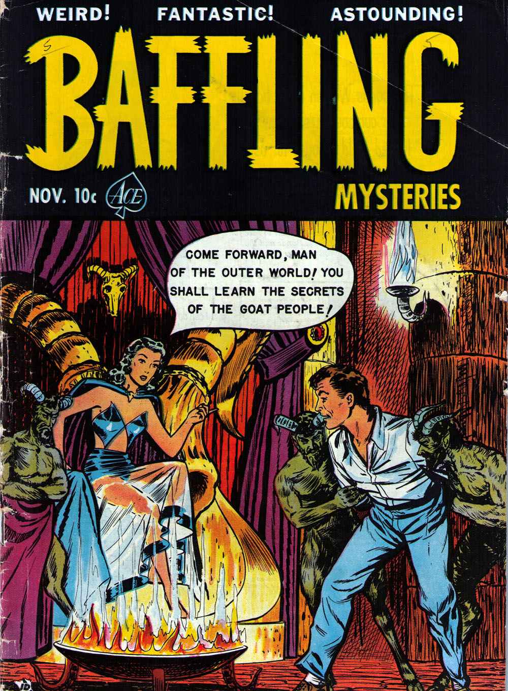 Read online Baffling Mysteries comic -  Issue #5 - 1