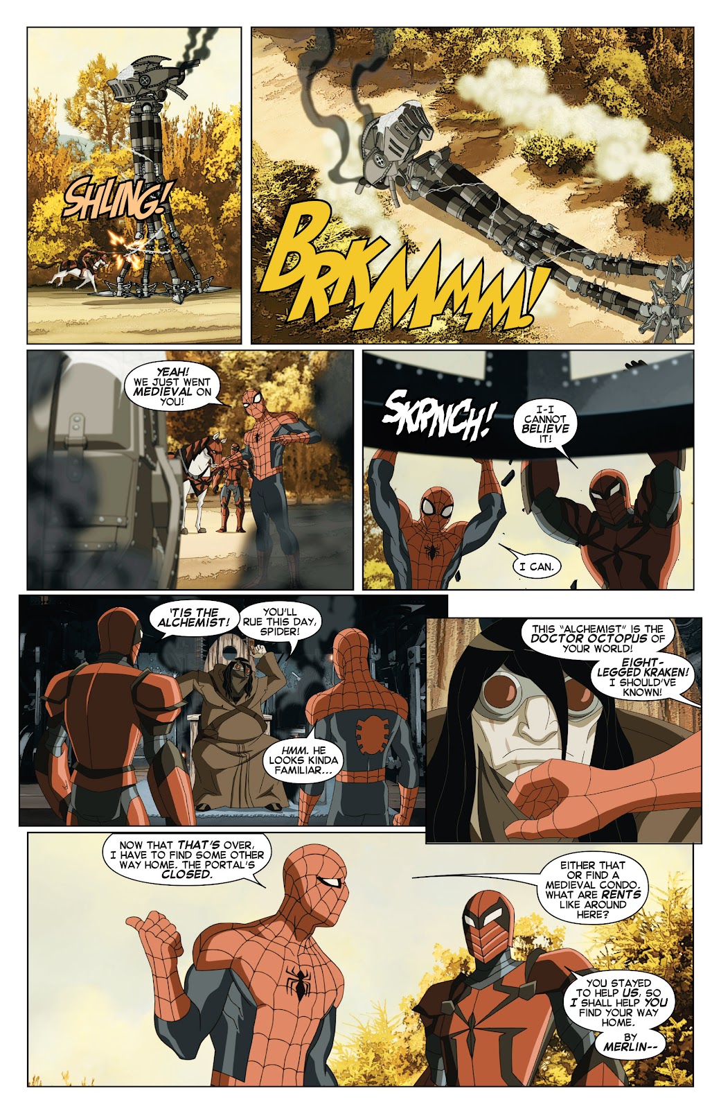 Marvel Universe Ultimate Spider-Man Spider-Verse issue 3 - Page 11