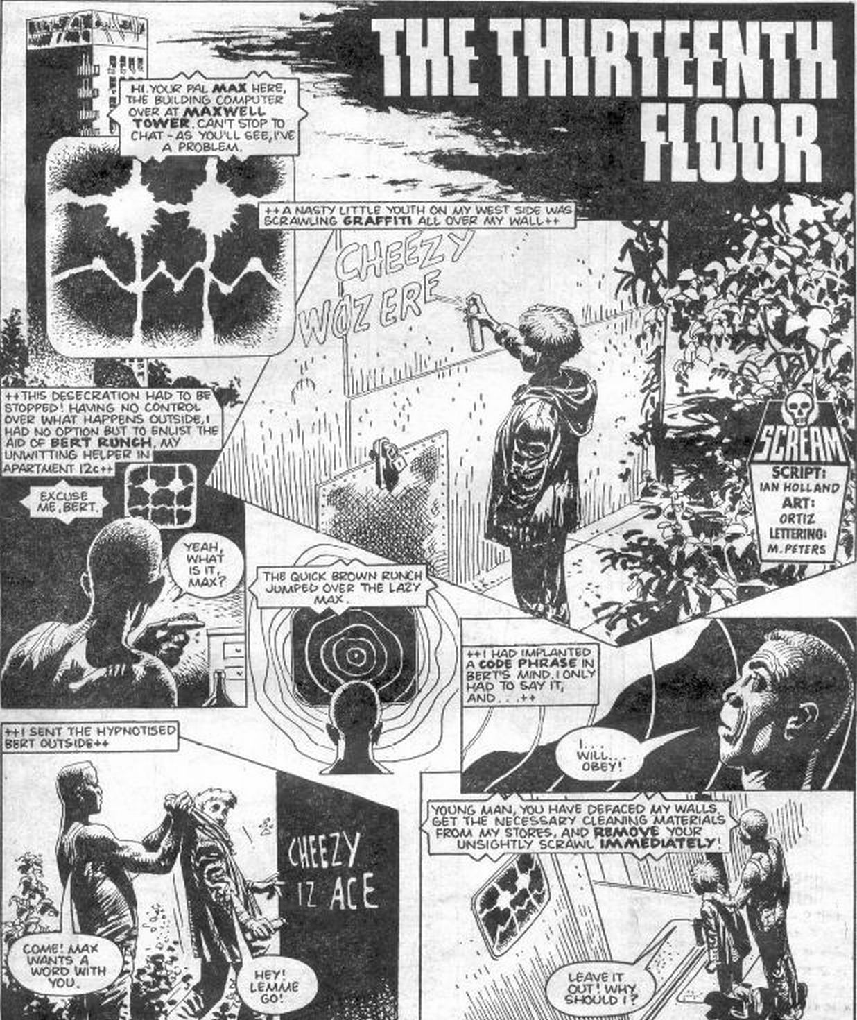 Read online Scream! (1984) comic -  Issue #14 - 12
