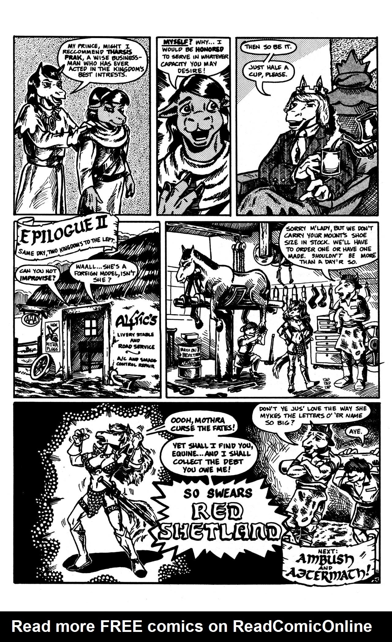 Read online Equine, The Uncivilized comic -  Issue #3 - 27
