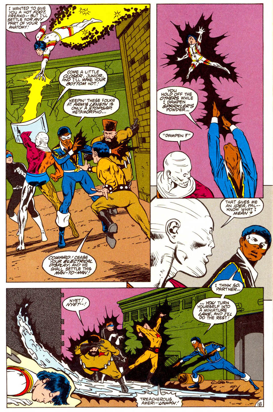 Read online The Outsiders (1985) comic -  Issue #23 - 19