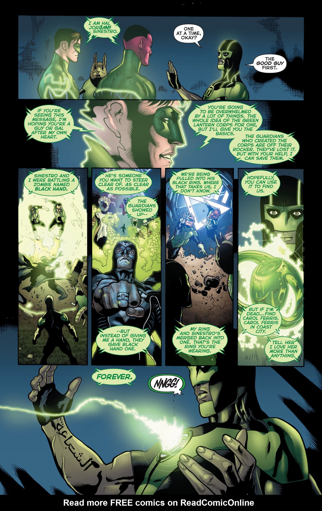 Read online Green Lantern: Rise of the Third Army comic -  Issue # TPB - 326