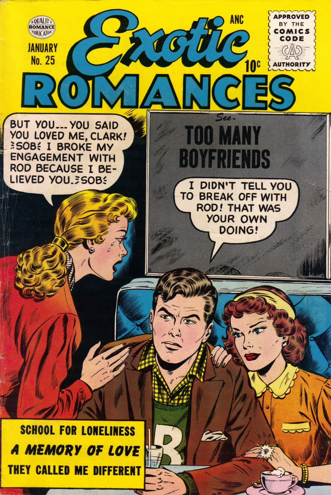 Read online Exotic Romances comic -  Issue #25 - 1
