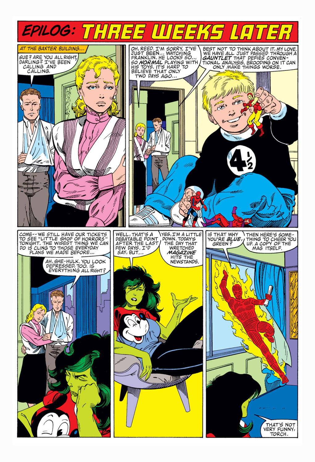 Read online Fantastic Four (1961) comic -  Issue #275 - 22