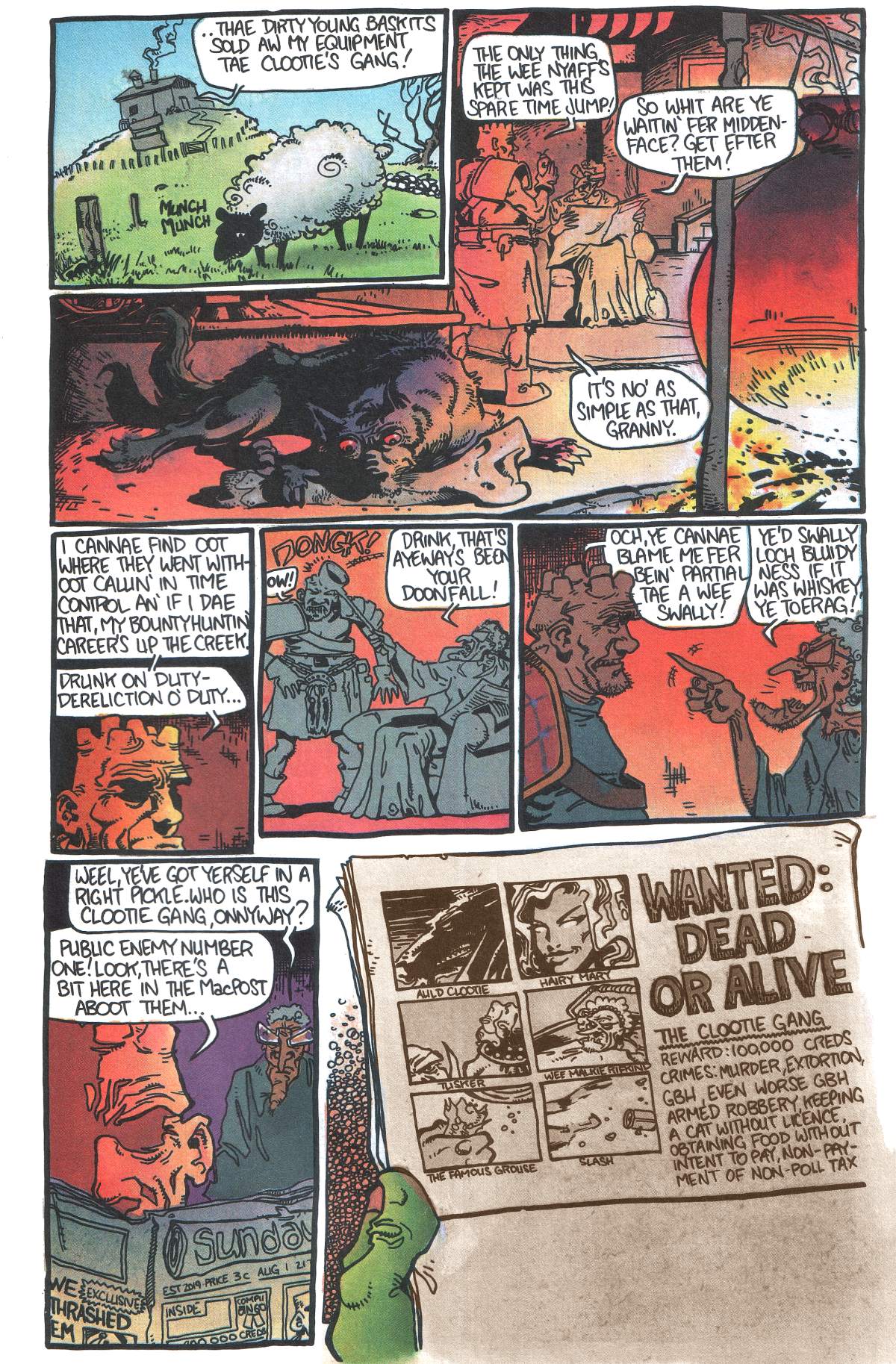 Read online Judge Dredd: The Megazine comic -  Issue #16 - 35