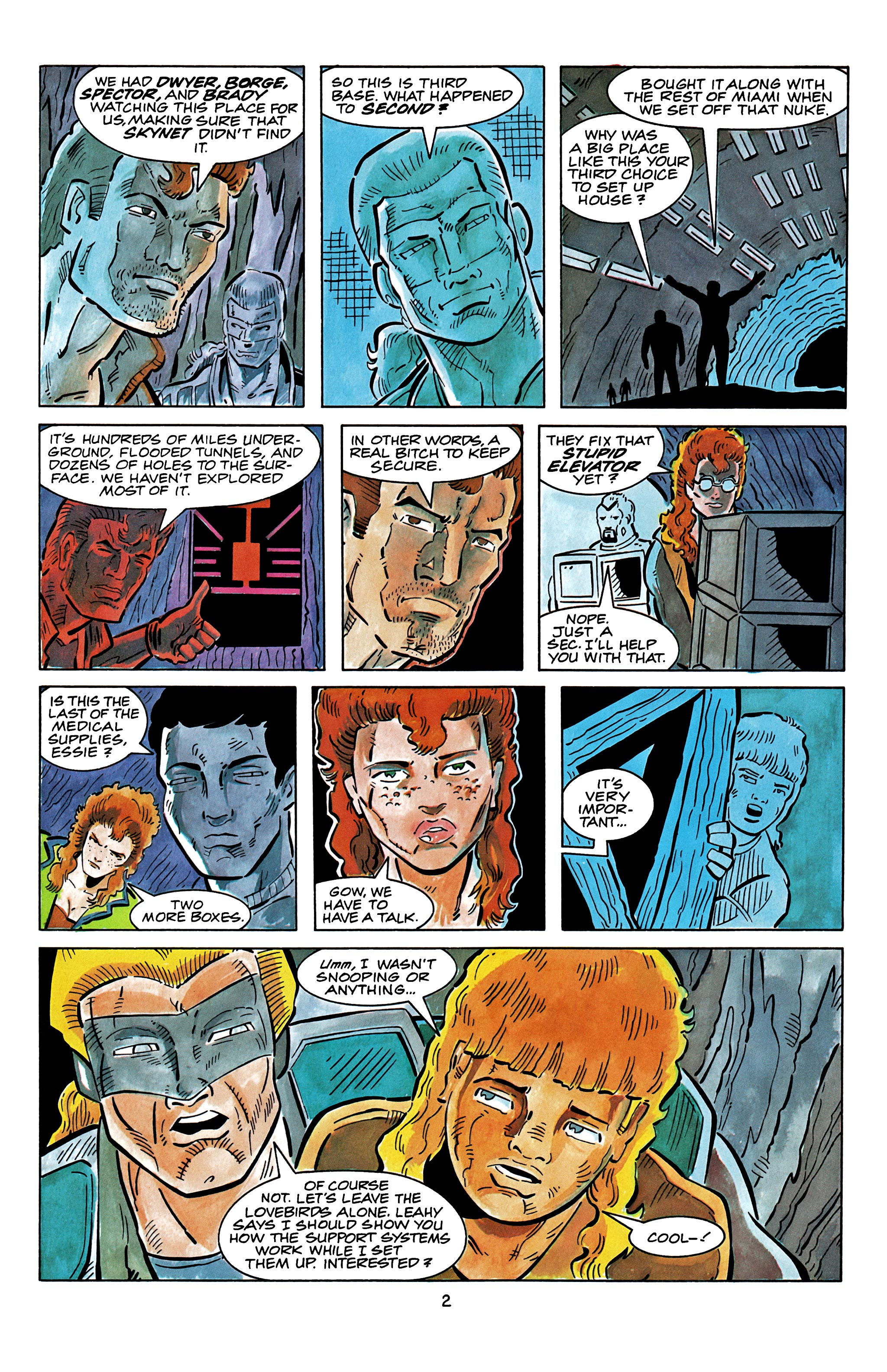Read online The Terminator (1988) comic -  Issue #8 - 4
