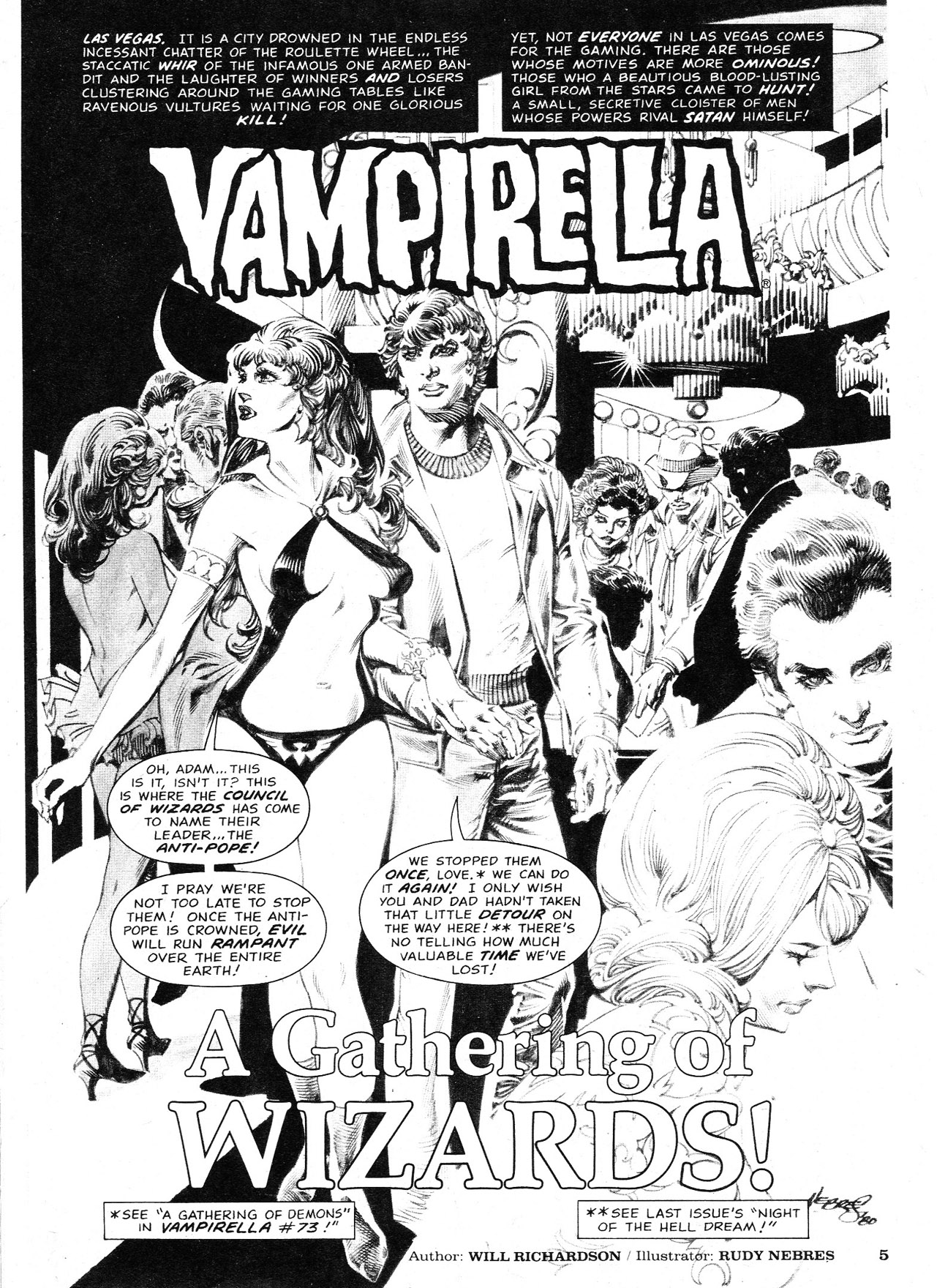 Read online Vampirella (1969) comic -  Issue #89 - 5
