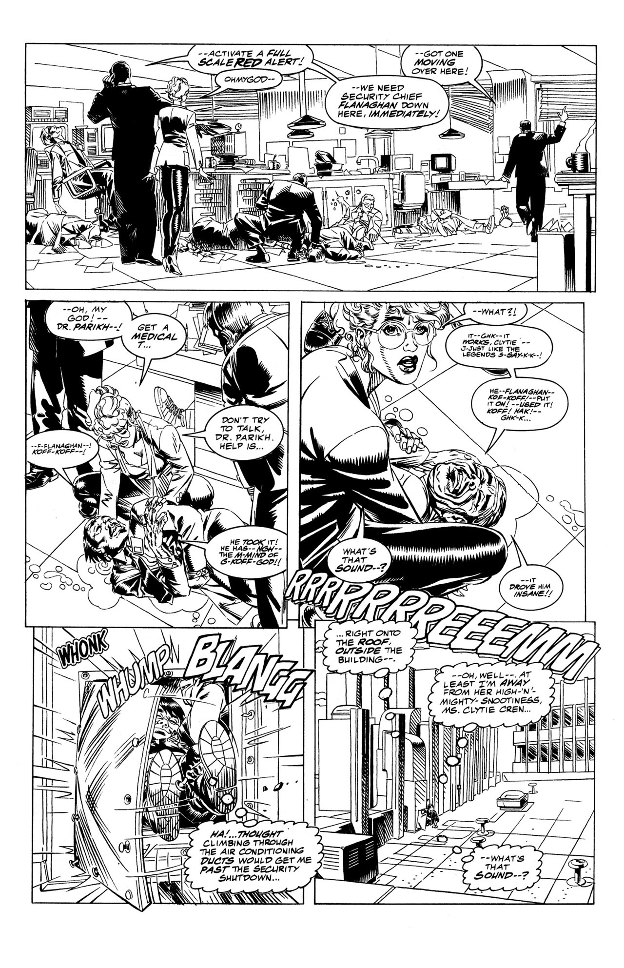 Read online Jackie Chan's Spartan X: Hell Bent Hero For Hire comic -  Issue #1 - 19