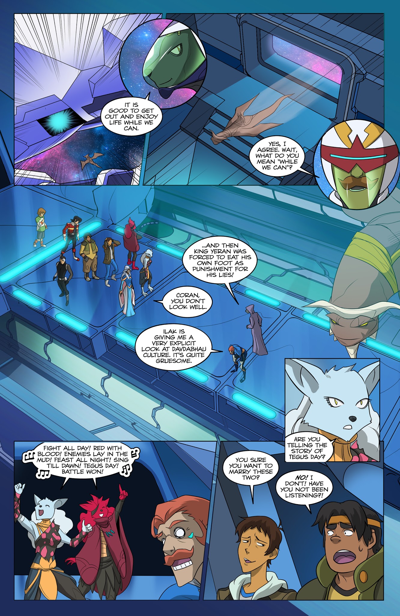 Read online Voltron Legendary Defender (2017) comic -  Issue #3 - 4