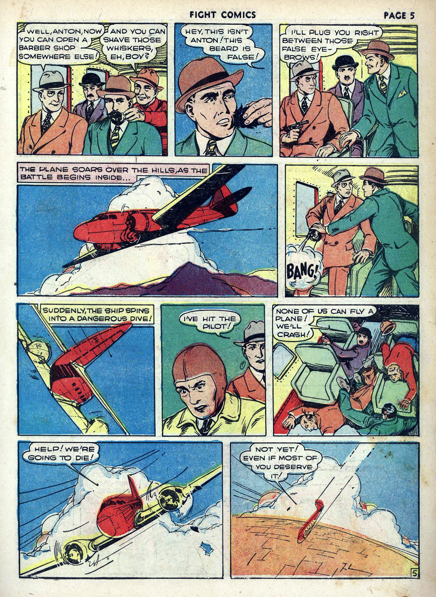 Read online Fight Comics comic -  Issue #10 - 7